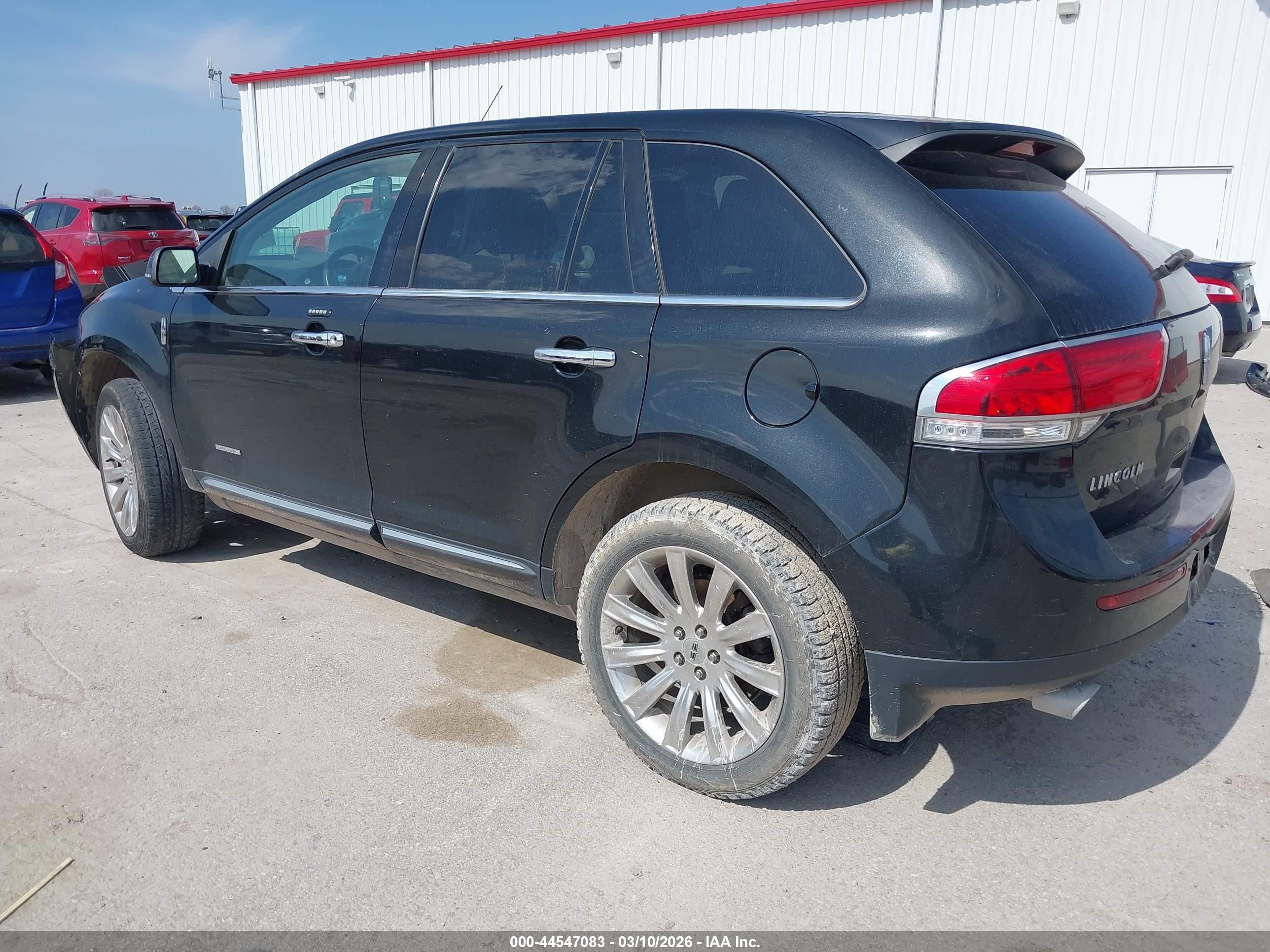 2014 Lincoln Mkx   Black vin: 2LMDJ6JK4EBL01281