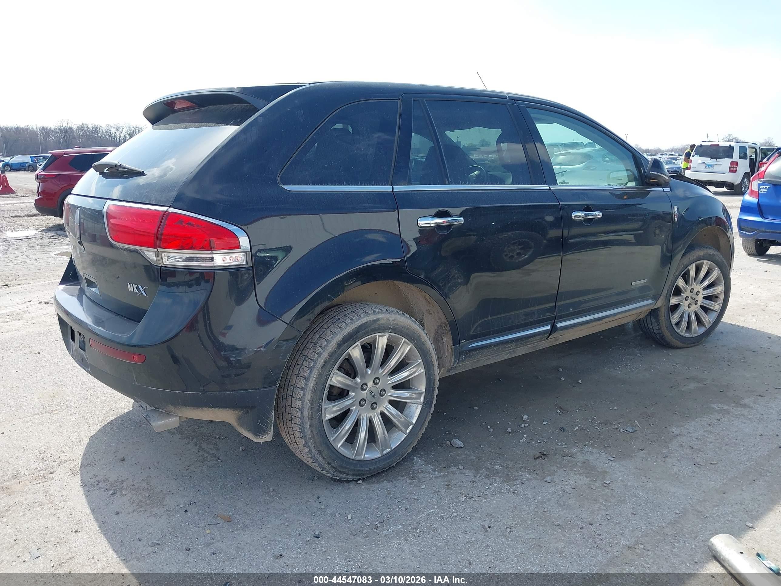 2014 Lincoln Mkx   Black vin: 2LMDJ6JK4EBL01281