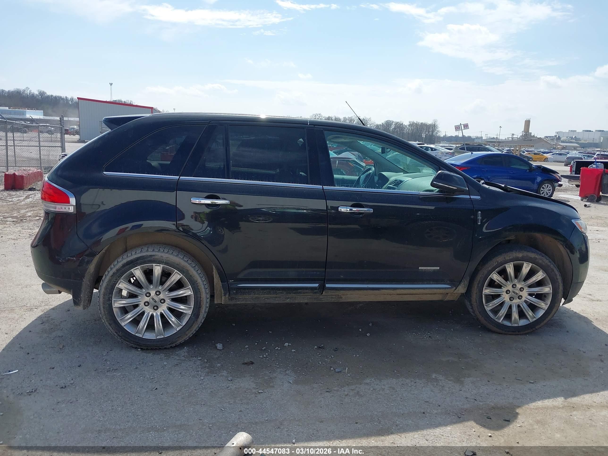 2014 Lincoln Mkx   Black vin: 2LMDJ6JK4EBL01281