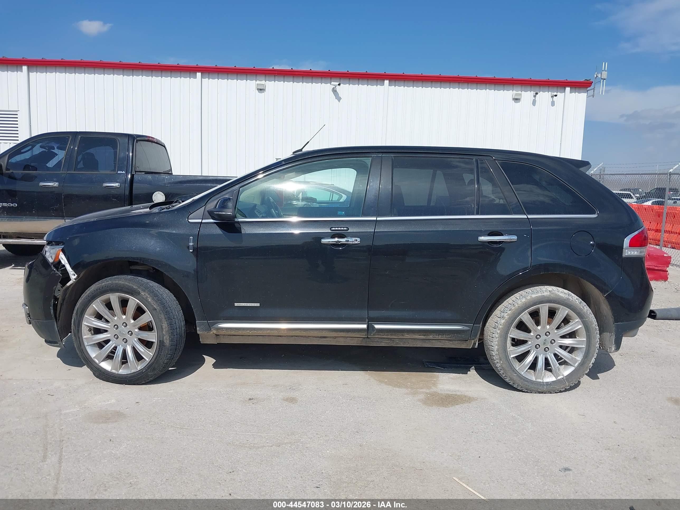 2014 Lincoln Mkx   Black vin: 2LMDJ6JK4EBL01281