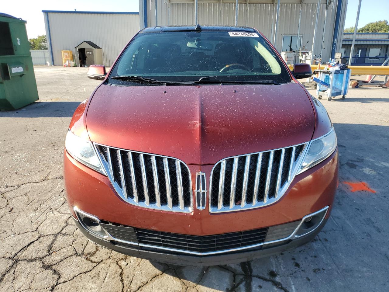 2014 Lincoln Mkx Burgundy vin: 2LMDJ6JK4EBL02334