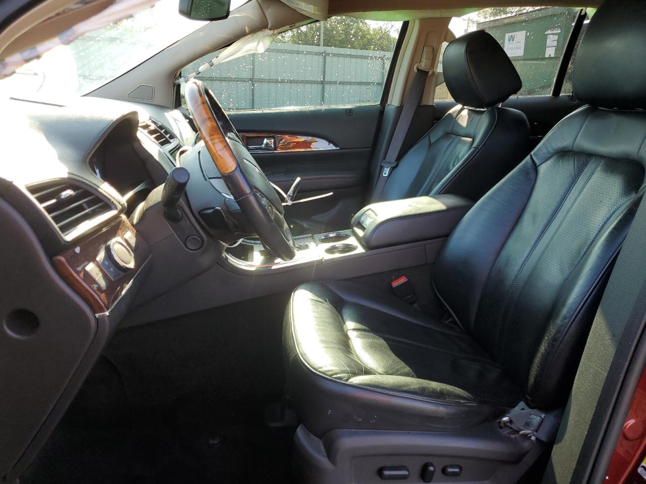 2014 Lincoln Mkx Burgundy vin: 2LMDJ6JK4EBL02334