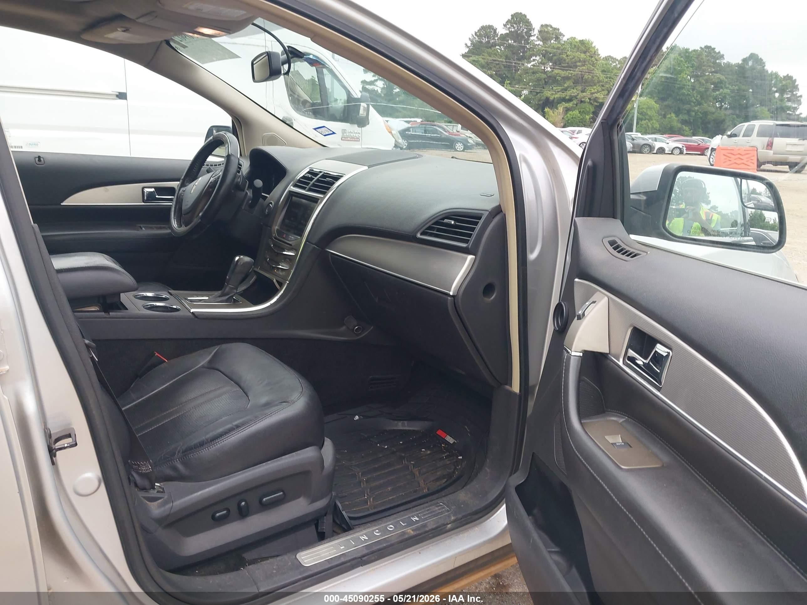 2014 Lincoln Mkx   Silver vin: 2LMDJ6JK4EBL13737