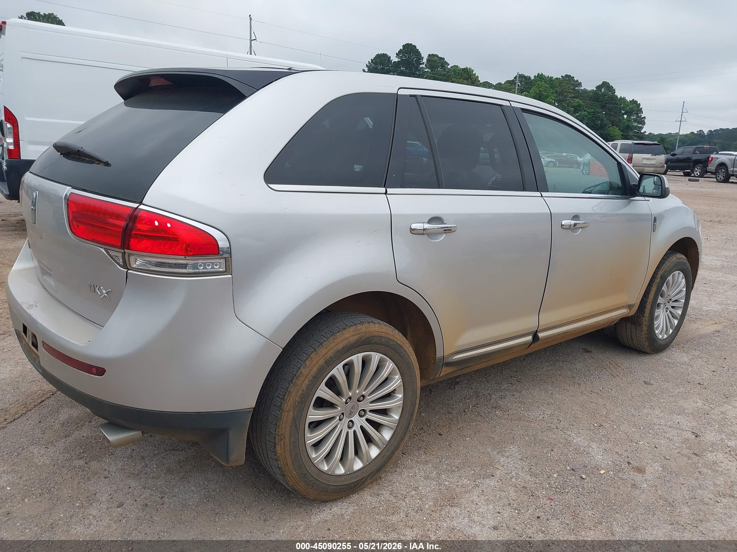 2014 Lincoln Mkx   Silver vin: 2LMDJ6JK4EBL13737