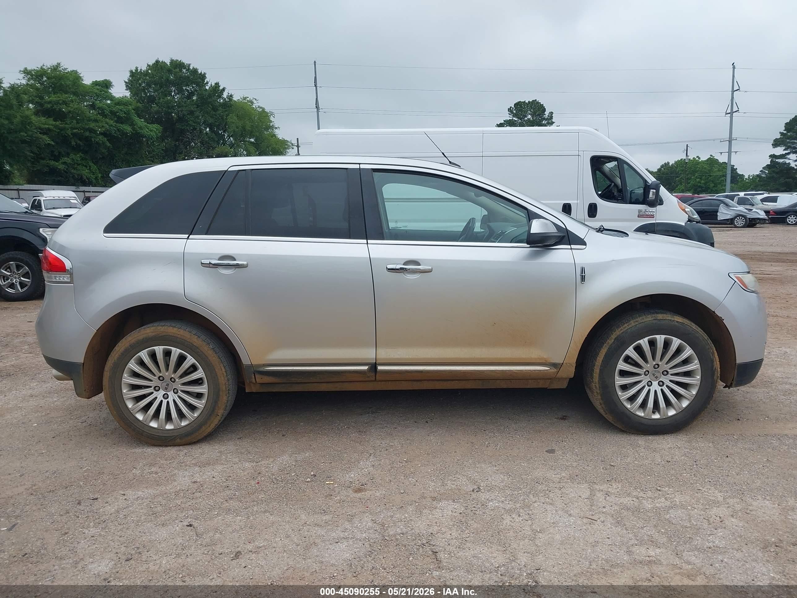2014 Lincoln Mkx   Silver vin: 2LMDJ6JK4EBL13737