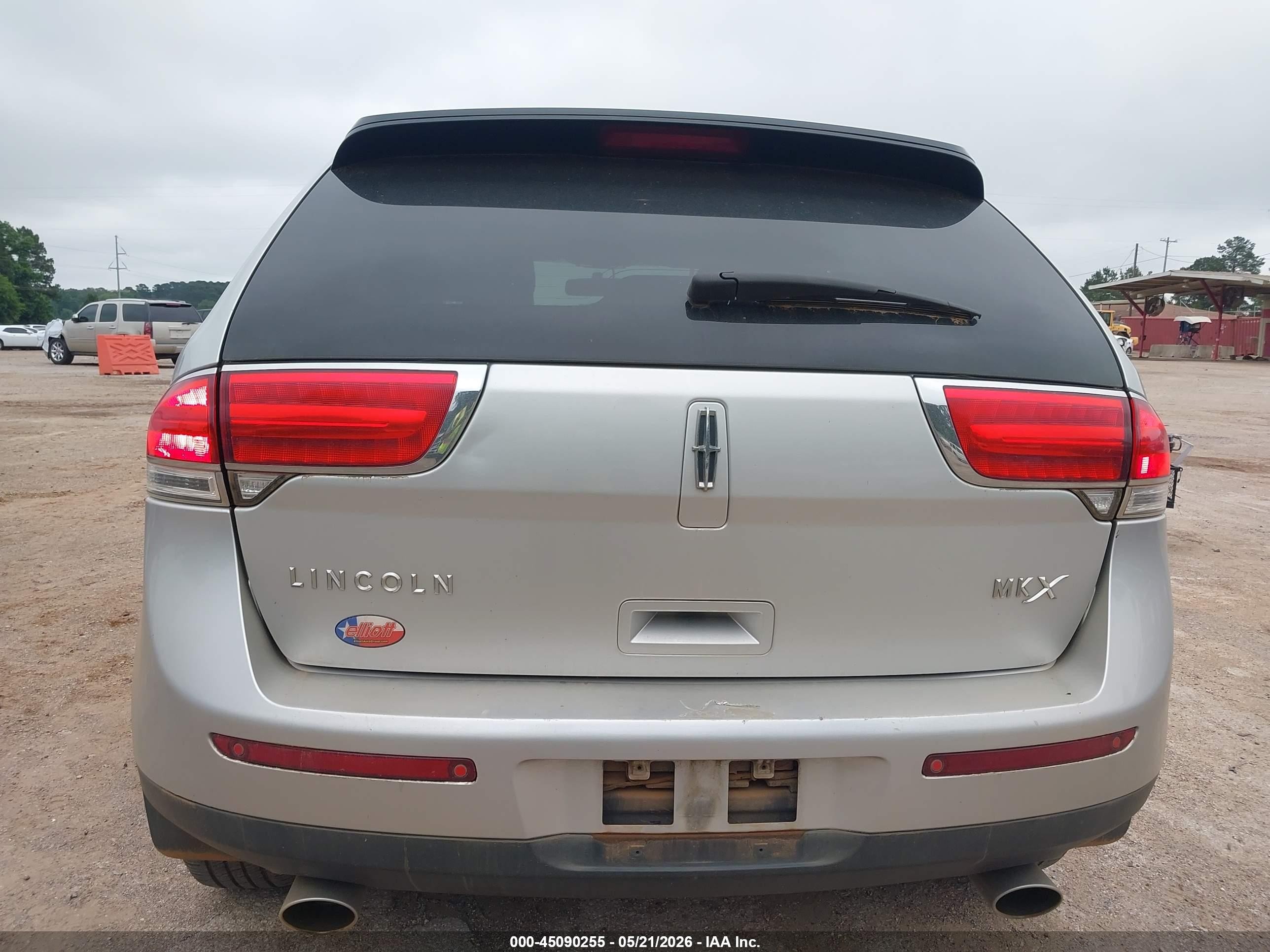2014 Lincoln Mkx   Silver vin: 2LMDJ6JK4EBL13737