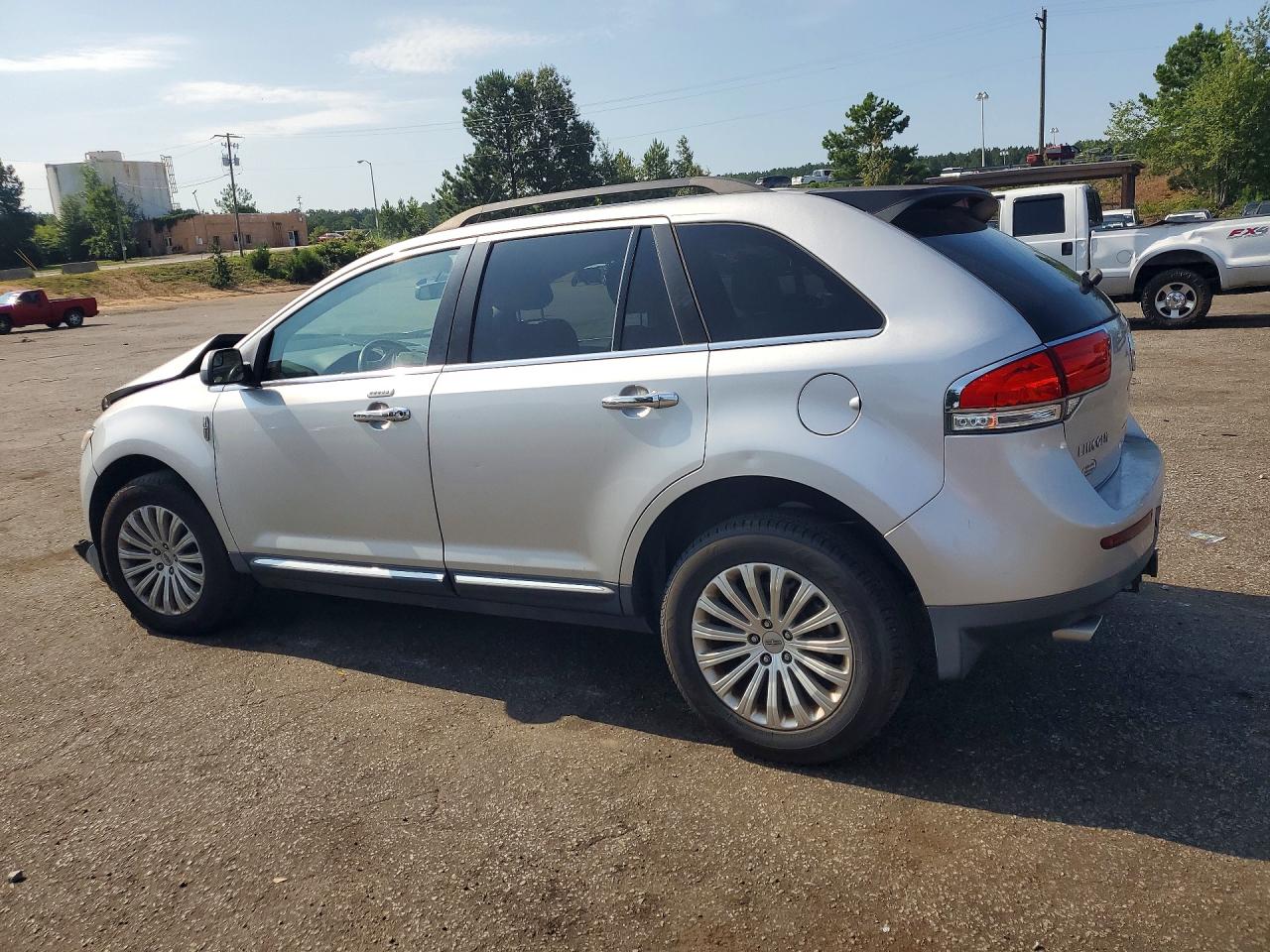2014 Lincoln Mkx Silver vin: 2LMDJ6JK4EBL20087