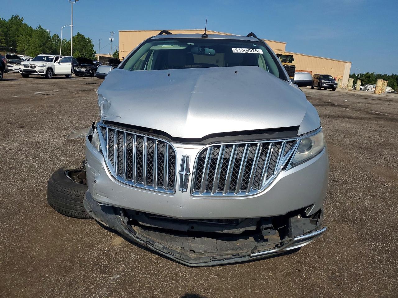 2014 Lincoln Mkx Silver vin: 2LMDJ6JK4EBL20087