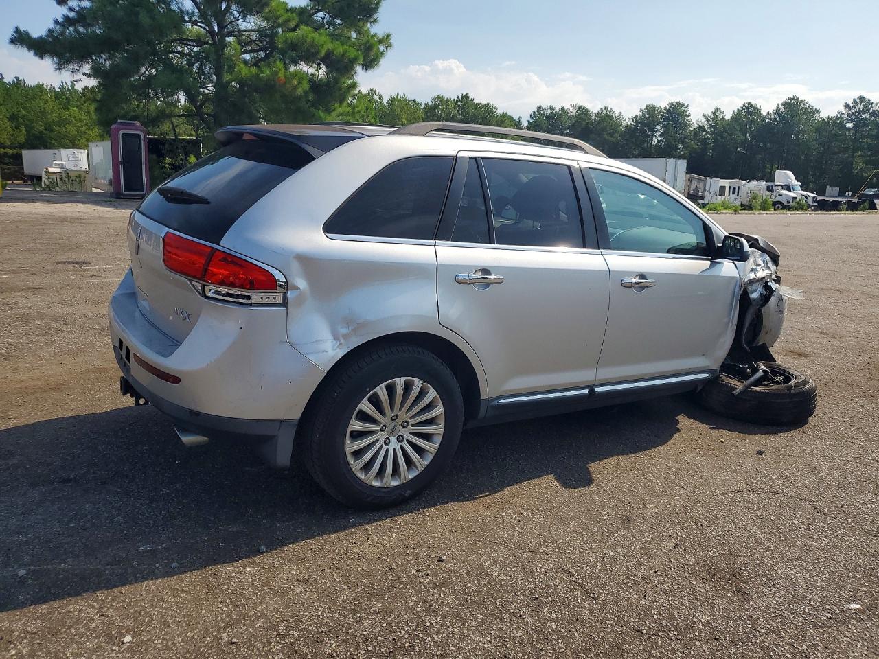 2014 Lincoln Mkx Silver vin: 2LMDJ6JK4EBL20087