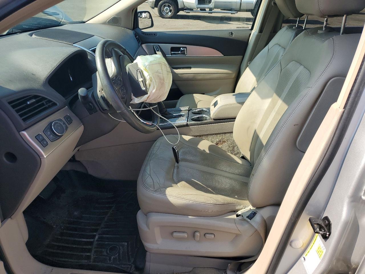 2014 Lincoln Mkx Silver vin: 2LMDJ6JK4EBL20087