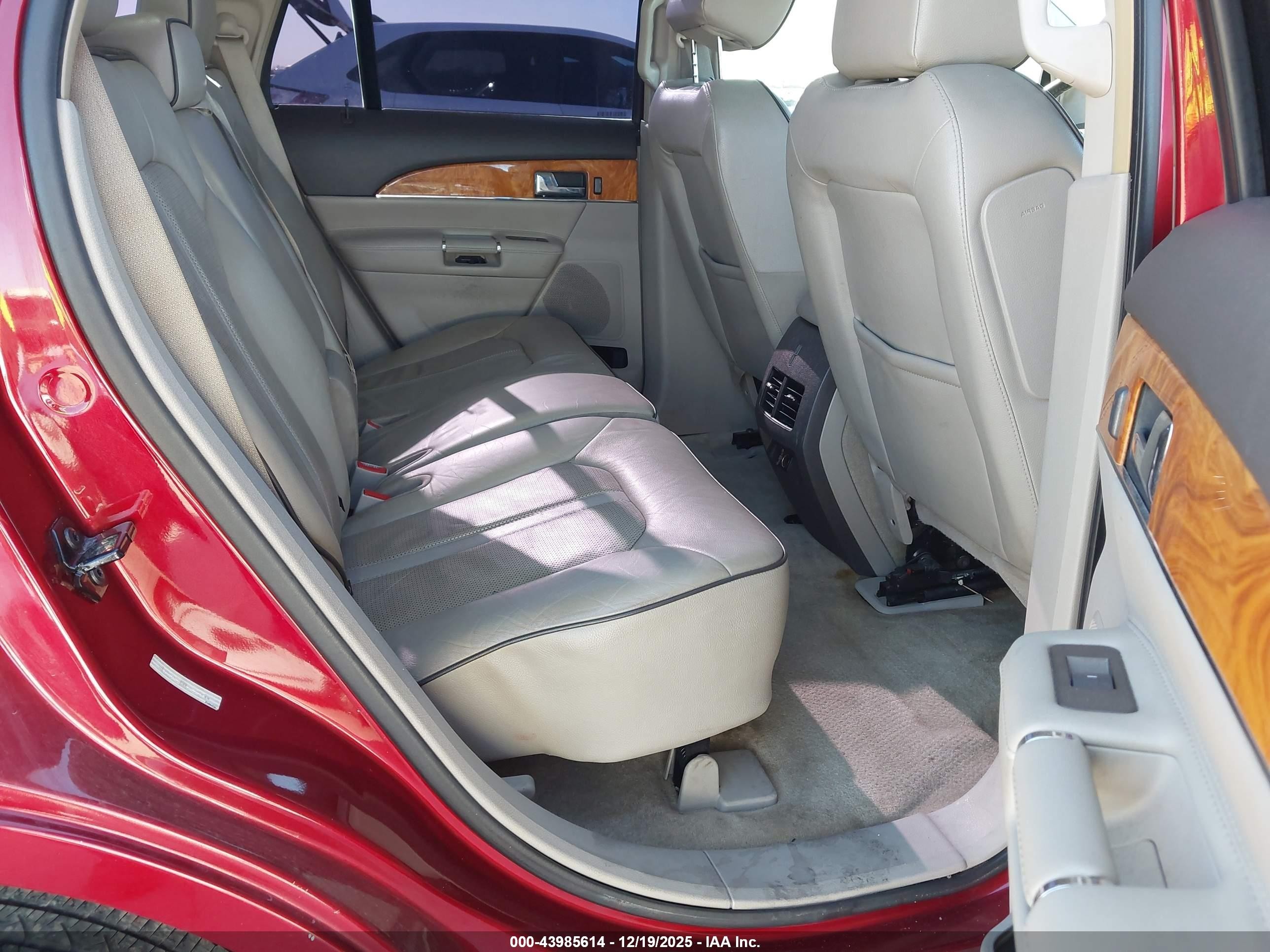 2015 Lincoln Mkx   Red vin: 2LMDJ6JK4FBL23444