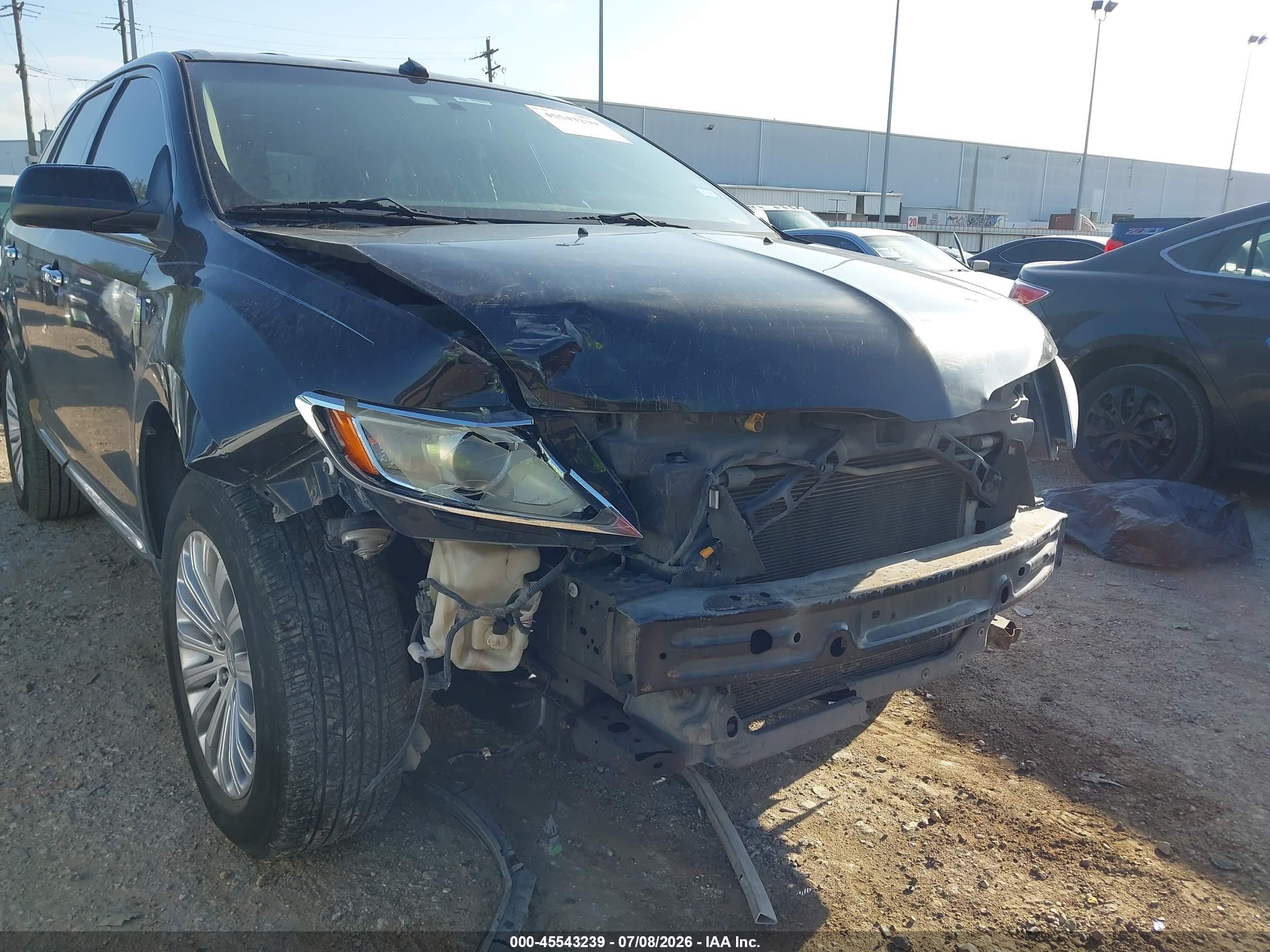 2015 Lincoln Mkx   Black vin: 2LMDJ6JK4FBL32161