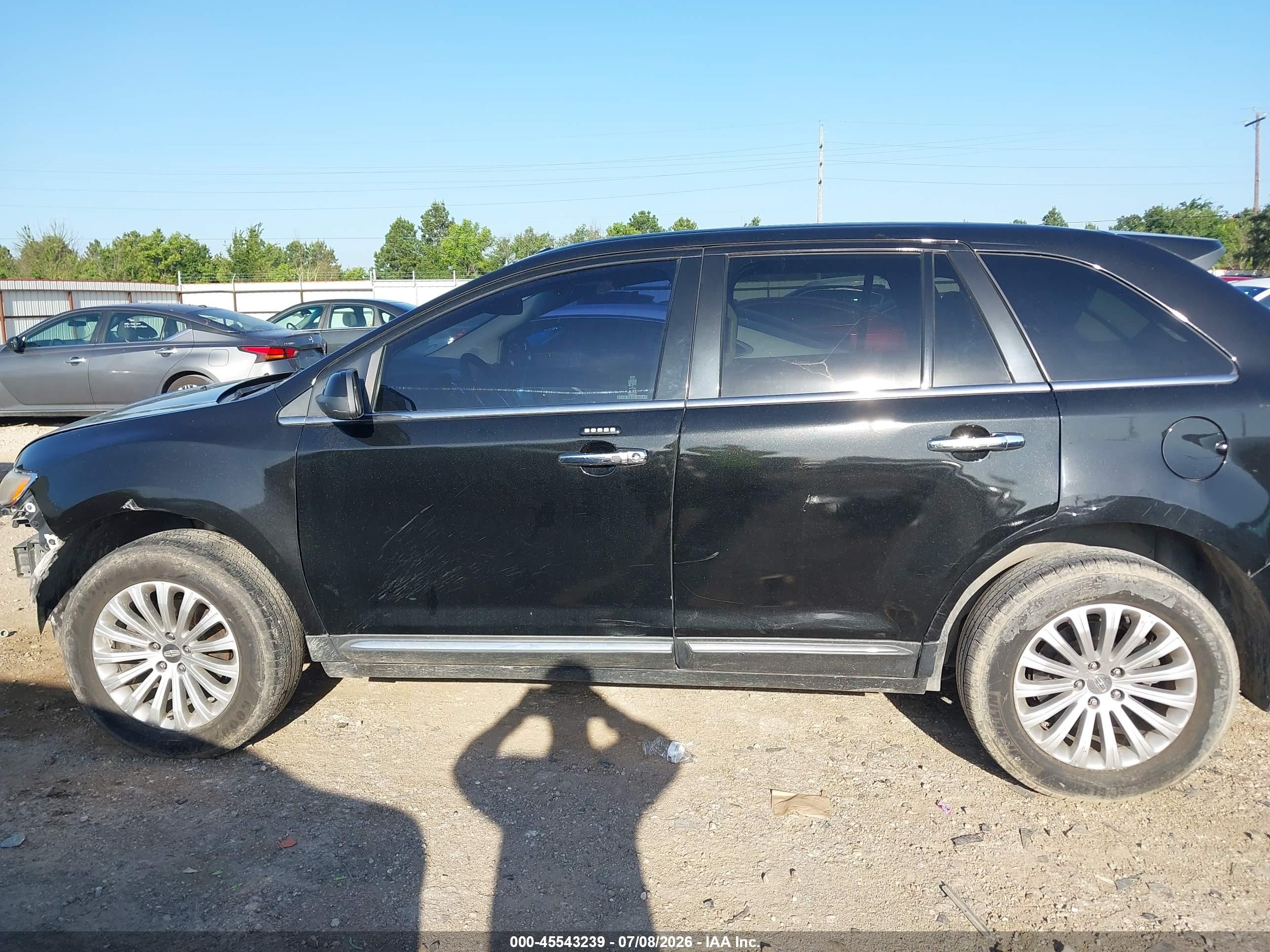 2015 Lincoln Mkx   Black vin: 2LMDJ6JK4FBL32161