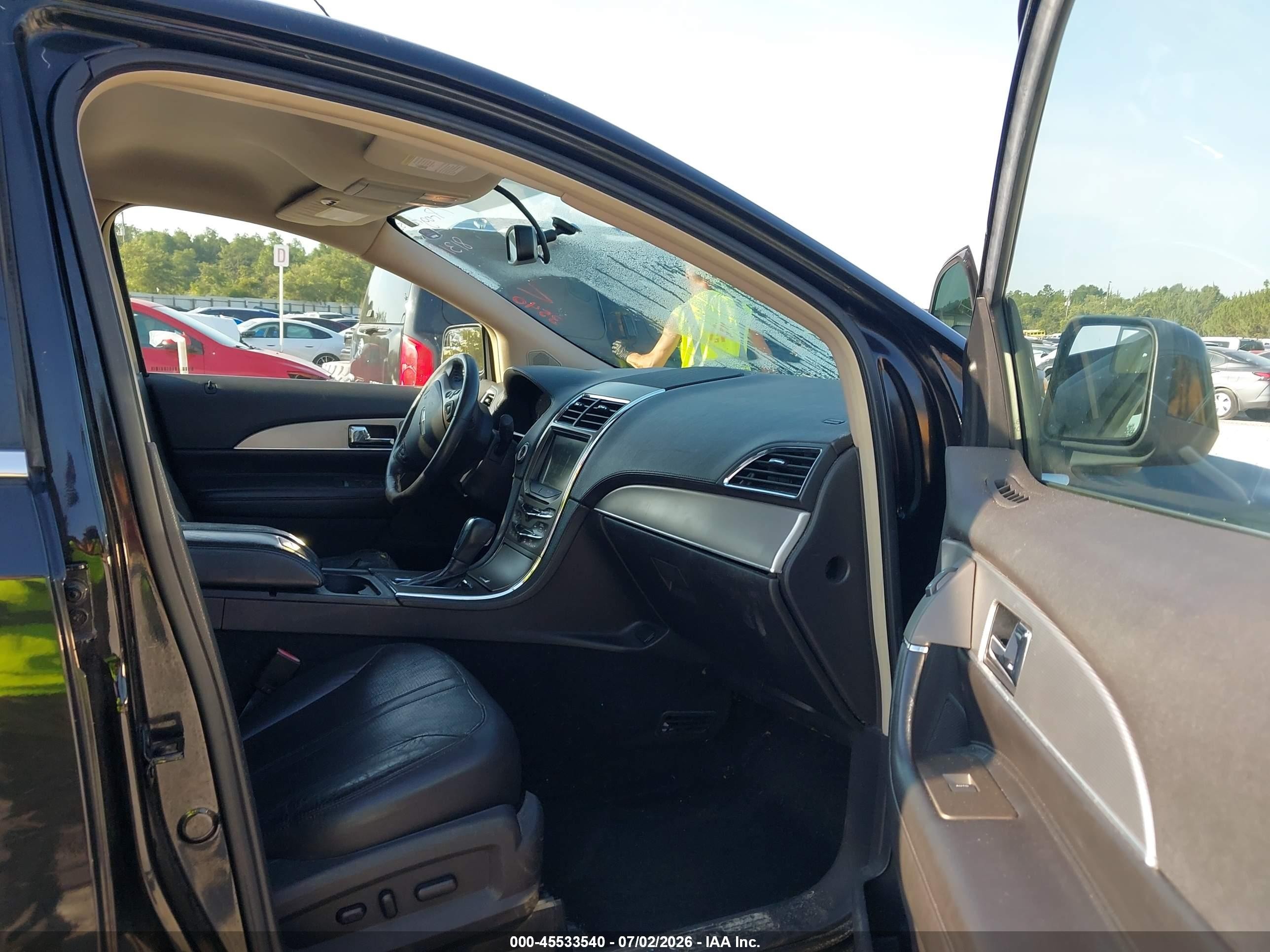 2011 Lincoln Mkx   Black vin: 2LMDJ6JK5BBJ02929