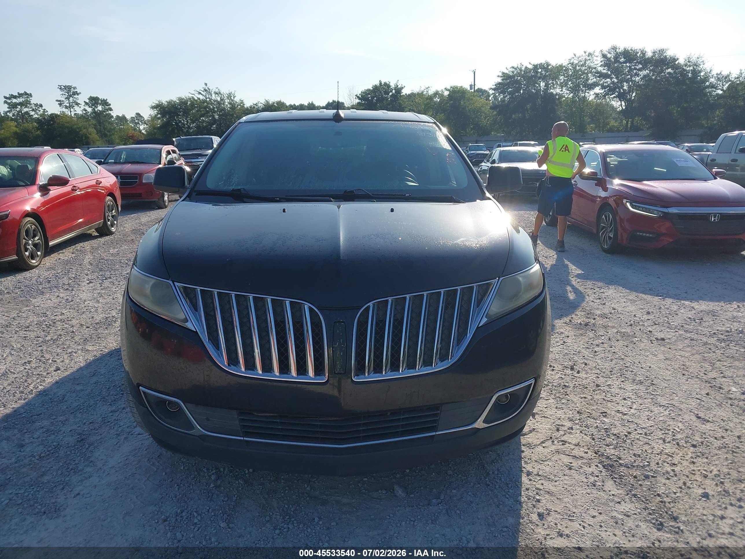 2011 Lincoln Mkx   Black vin: 2LMDJ6JK5BBJ02929