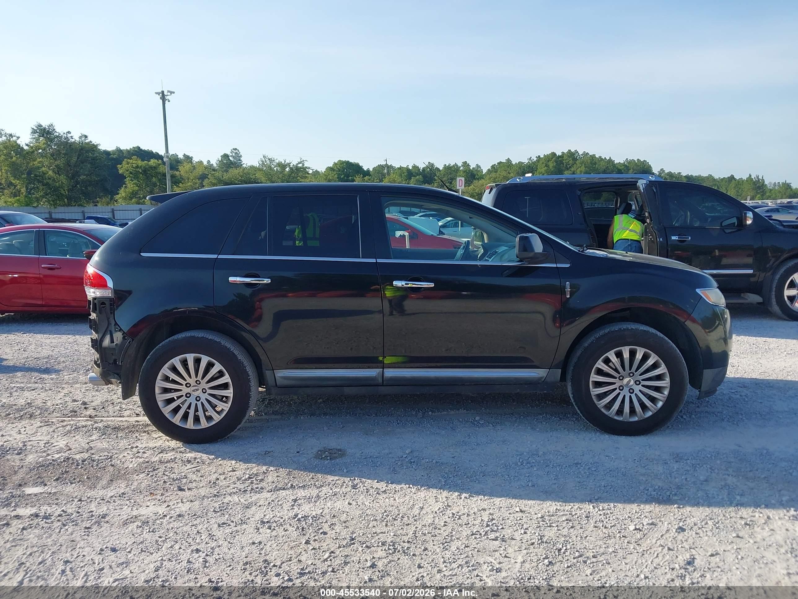 2011 Lincoln Mkx   Black vin: 2LMDJ6JK5BBJ02929