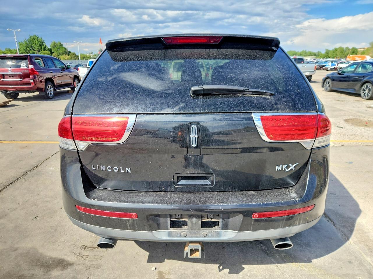 2011 Lincoln Mkx Black vin: 2LMDJ6JK5BBJ26034