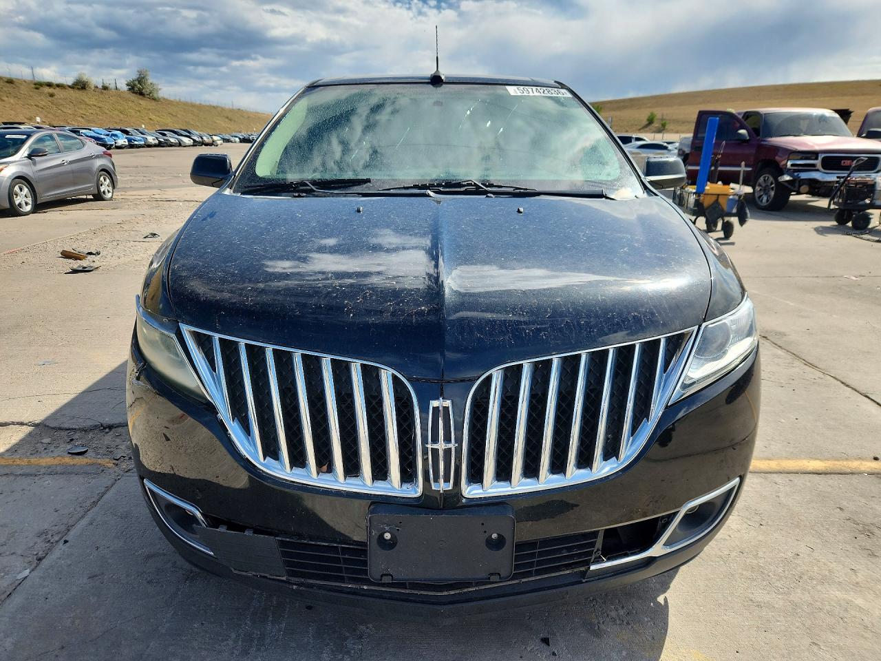 2011 Lincoln Mkx Black vin: 2LMDJ6JK5BBJ26034