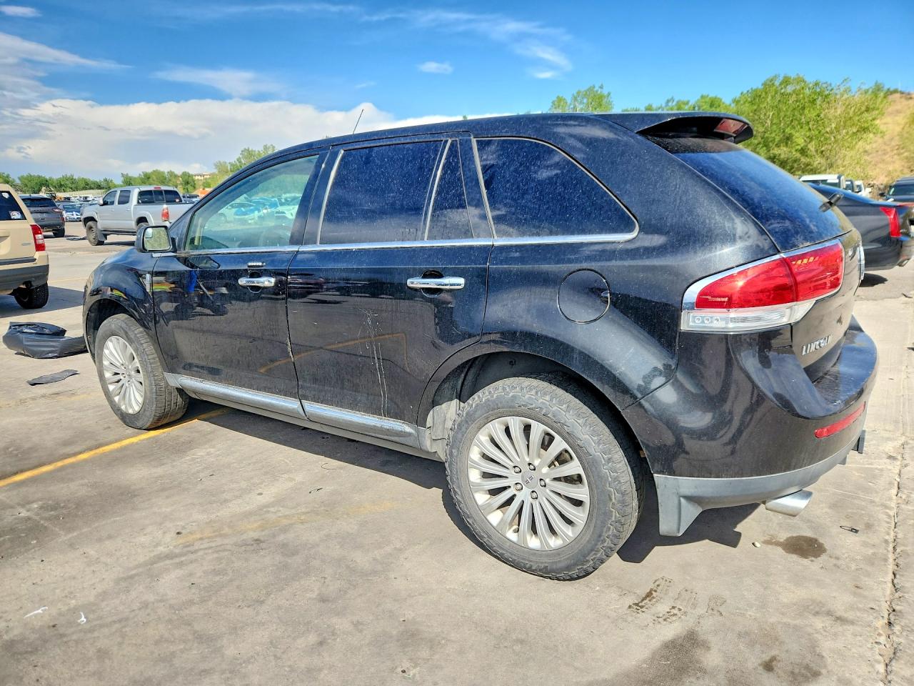2011 Lincoln Mkx Black vin: 2LMDJ6JK5BBJ26034
