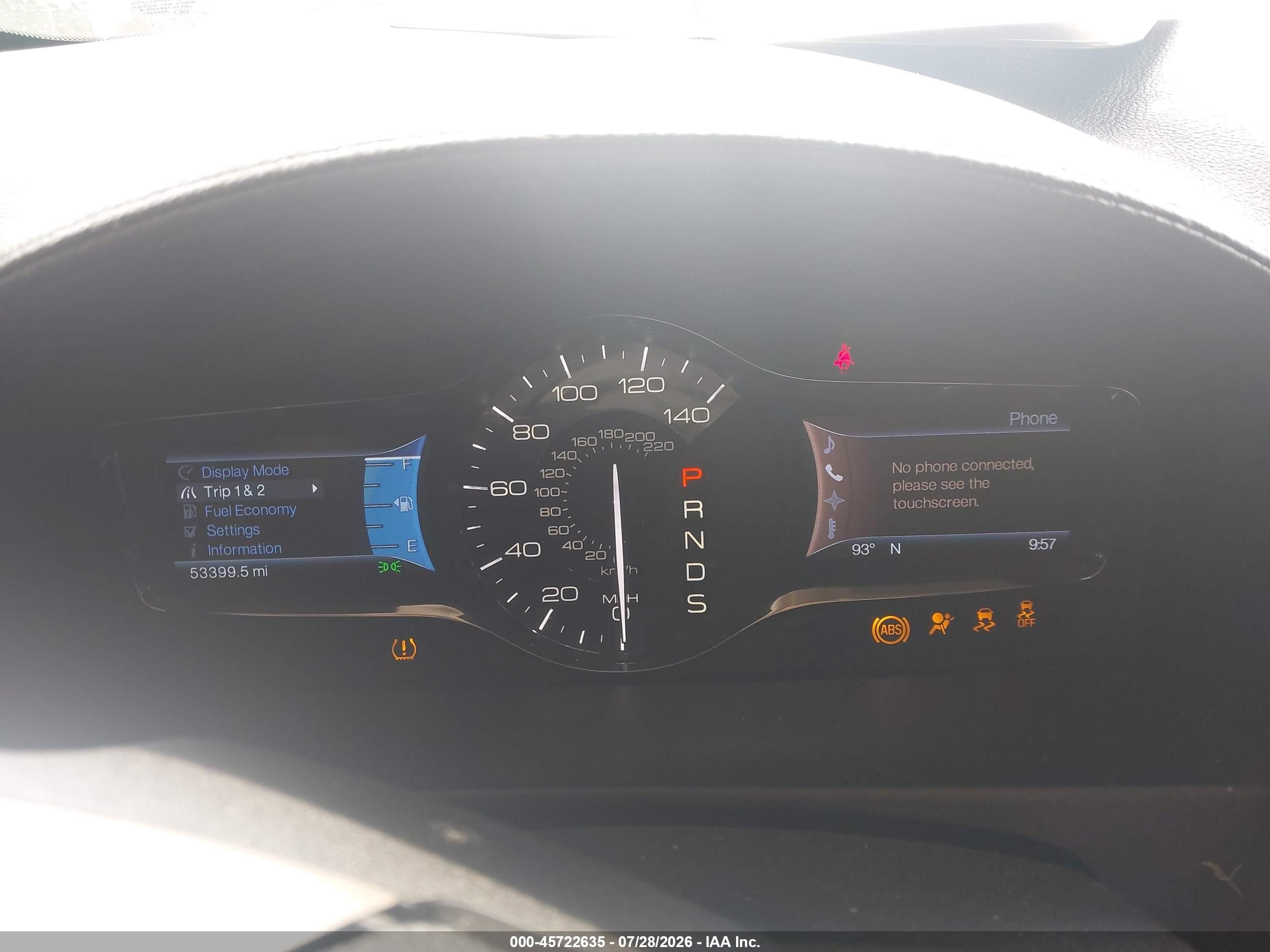 2013 Lincoln Mkx   Белый vin: 2LMDJ6JK5DBL19724