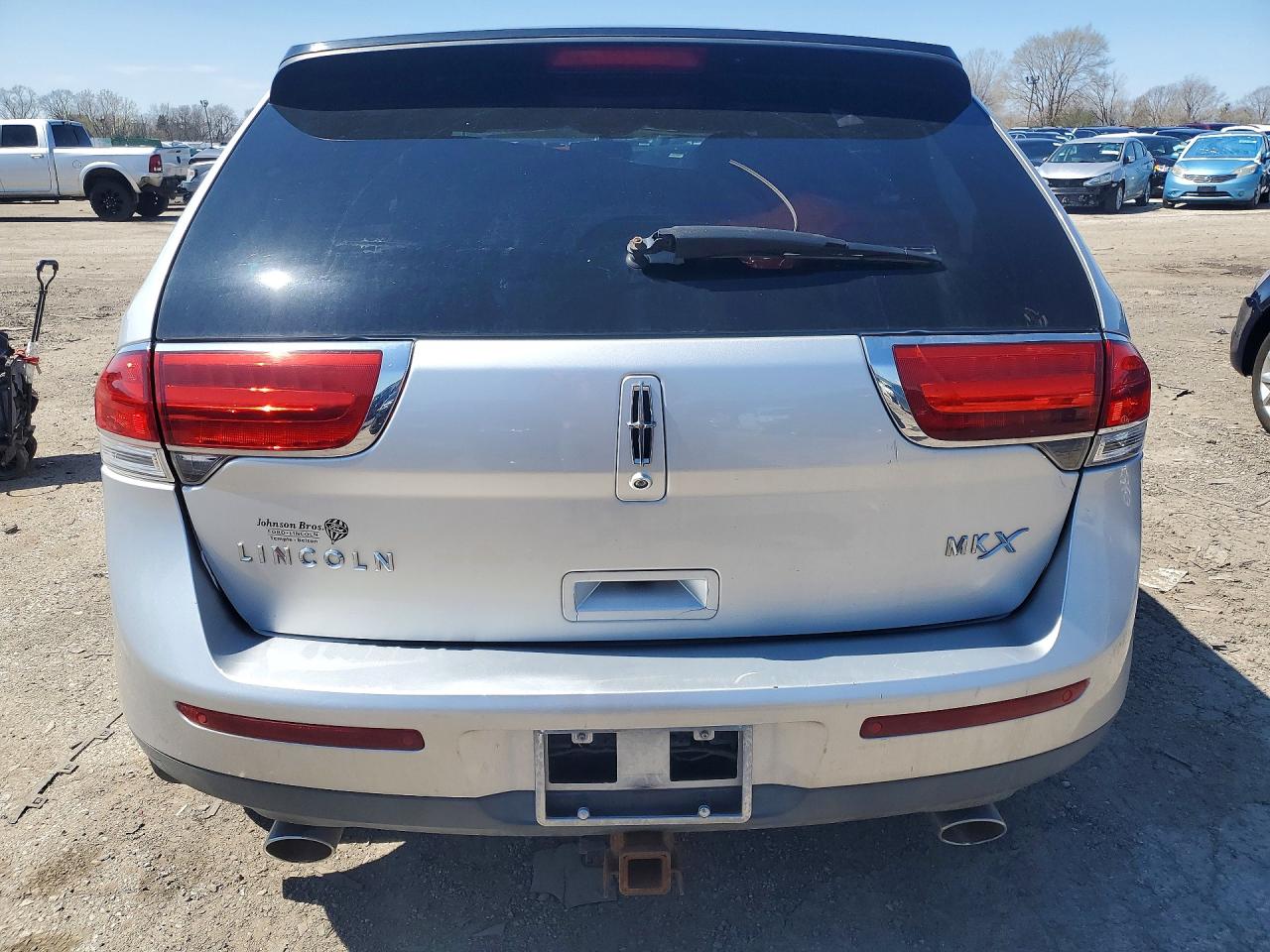 2013 Lincoln Mkx Silver vin: 2LMDJ6JK5DBL21814