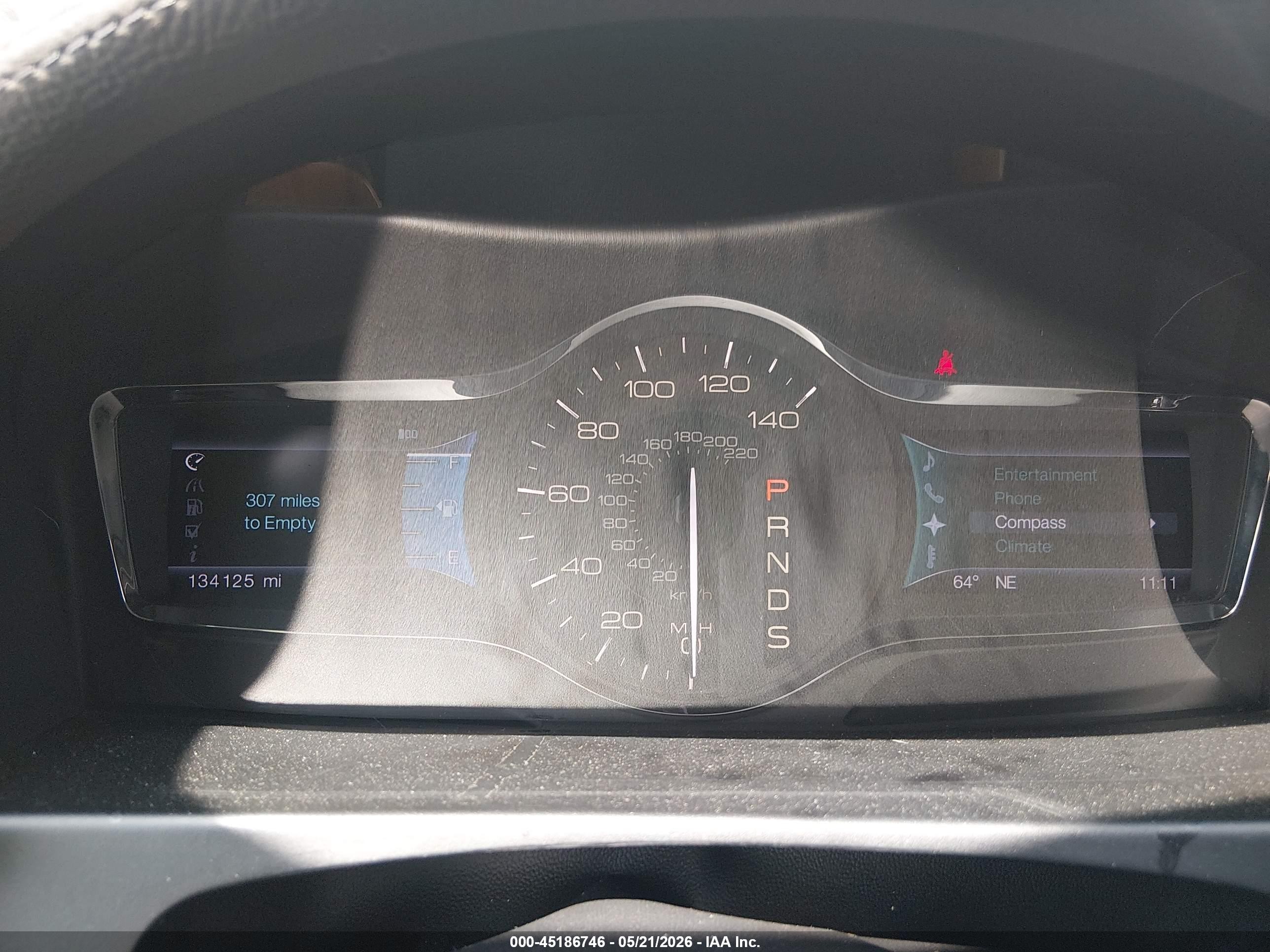 2013 Lincoln Mkx   Черный vin: 2LMDJ6JK5DBL23417