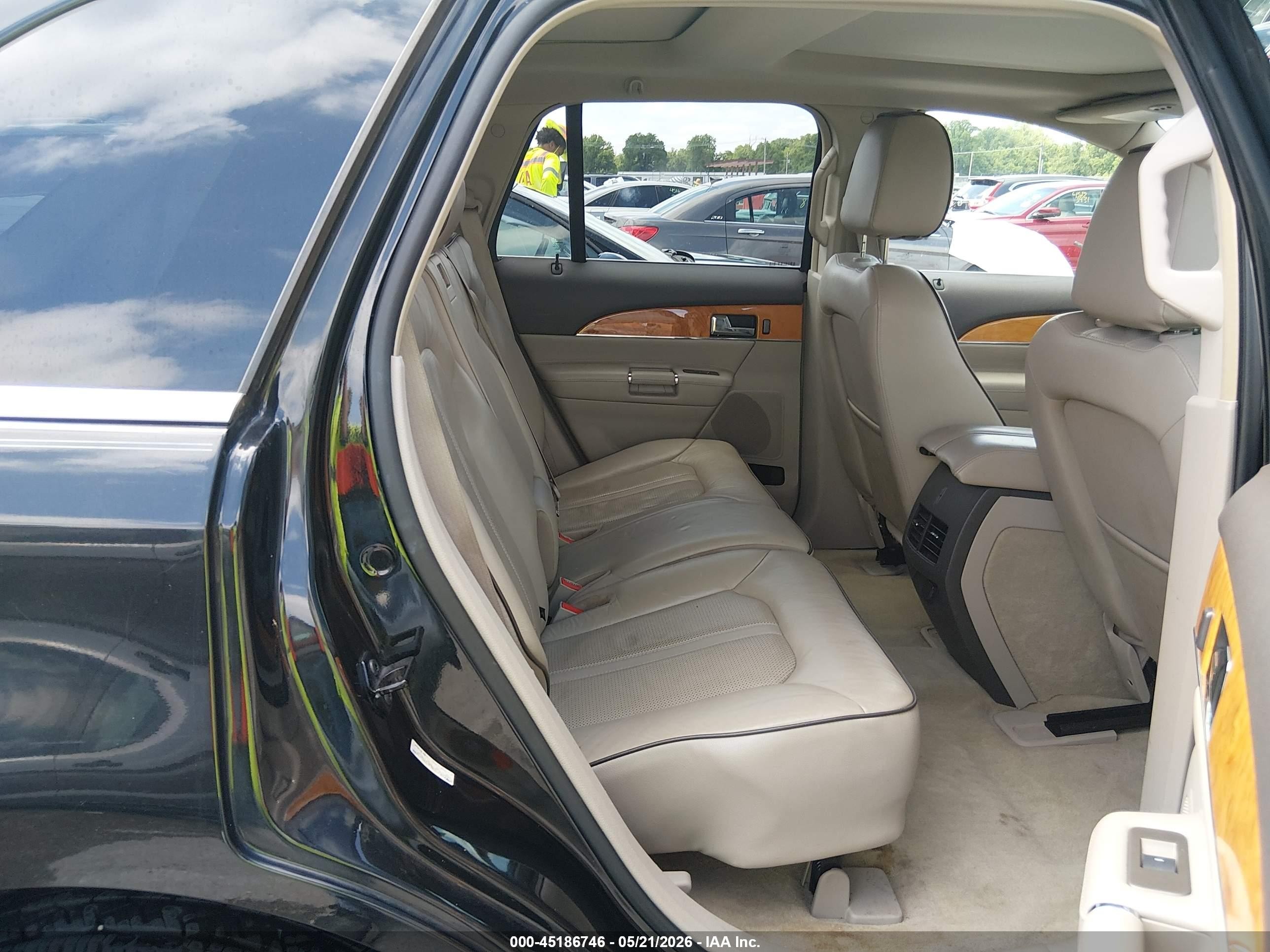 2013 Lincoln Mkx   Черный vin: 2LMDJ6JK5DBL23417