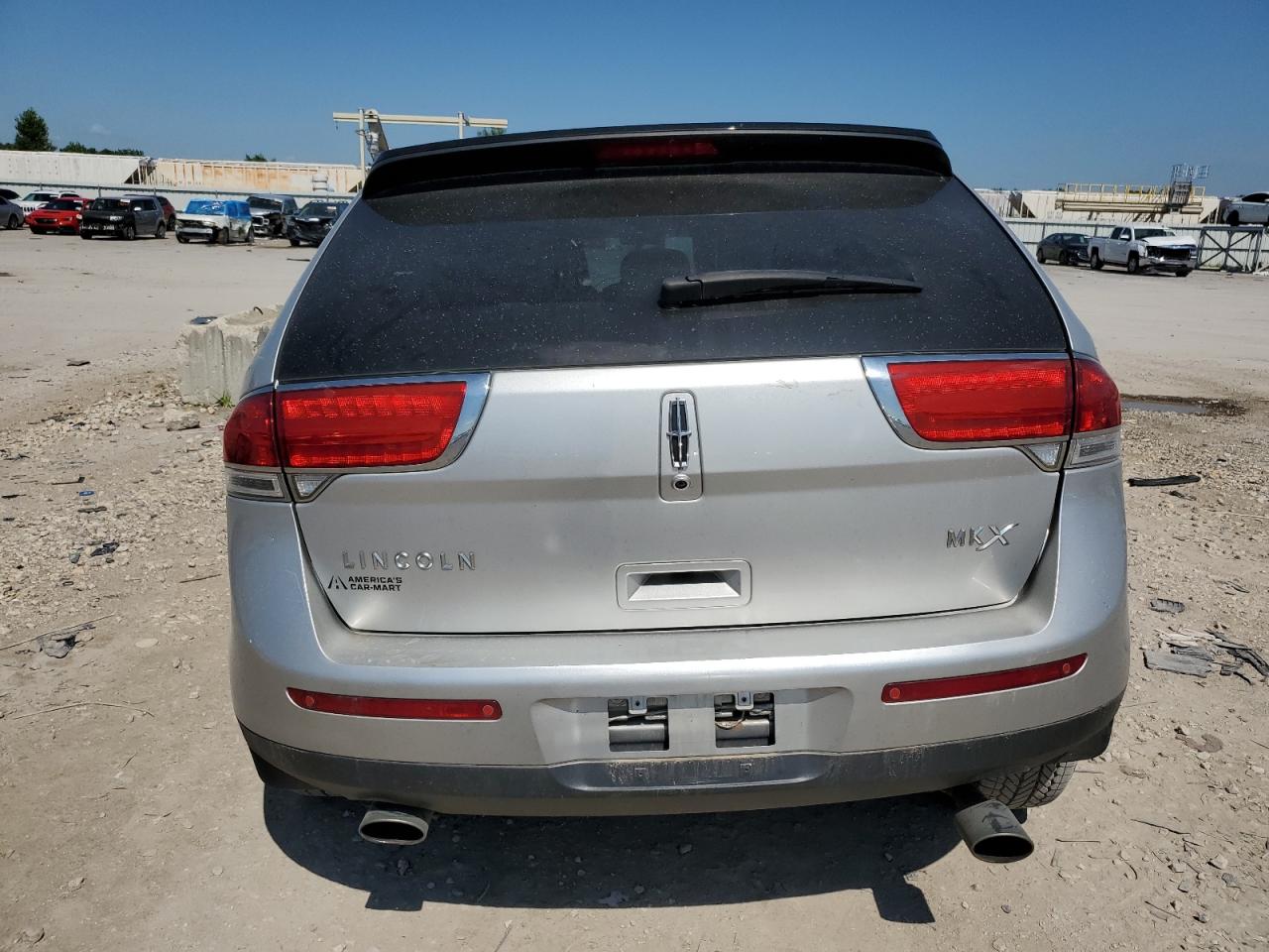 2013 Lincoln Mkx Silver vin: 2LMDJ6JK5DBL31355