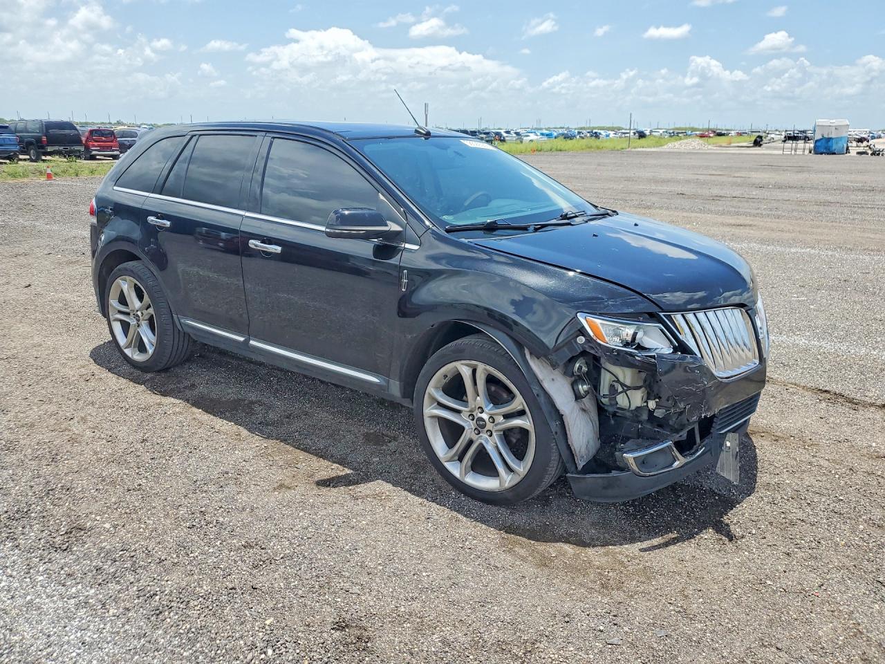 2013 Lincoln Mkx Black vin: 2LMDJ6JK5DBL35955
