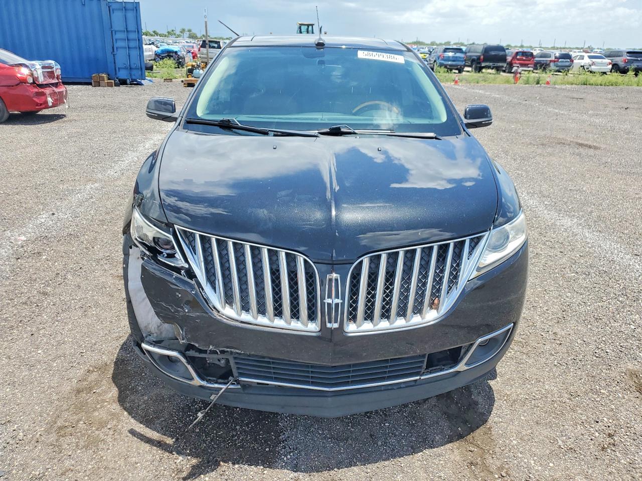 2013 Lincoln Mkx Black vin: 2LMDJ6JK5DBL35955