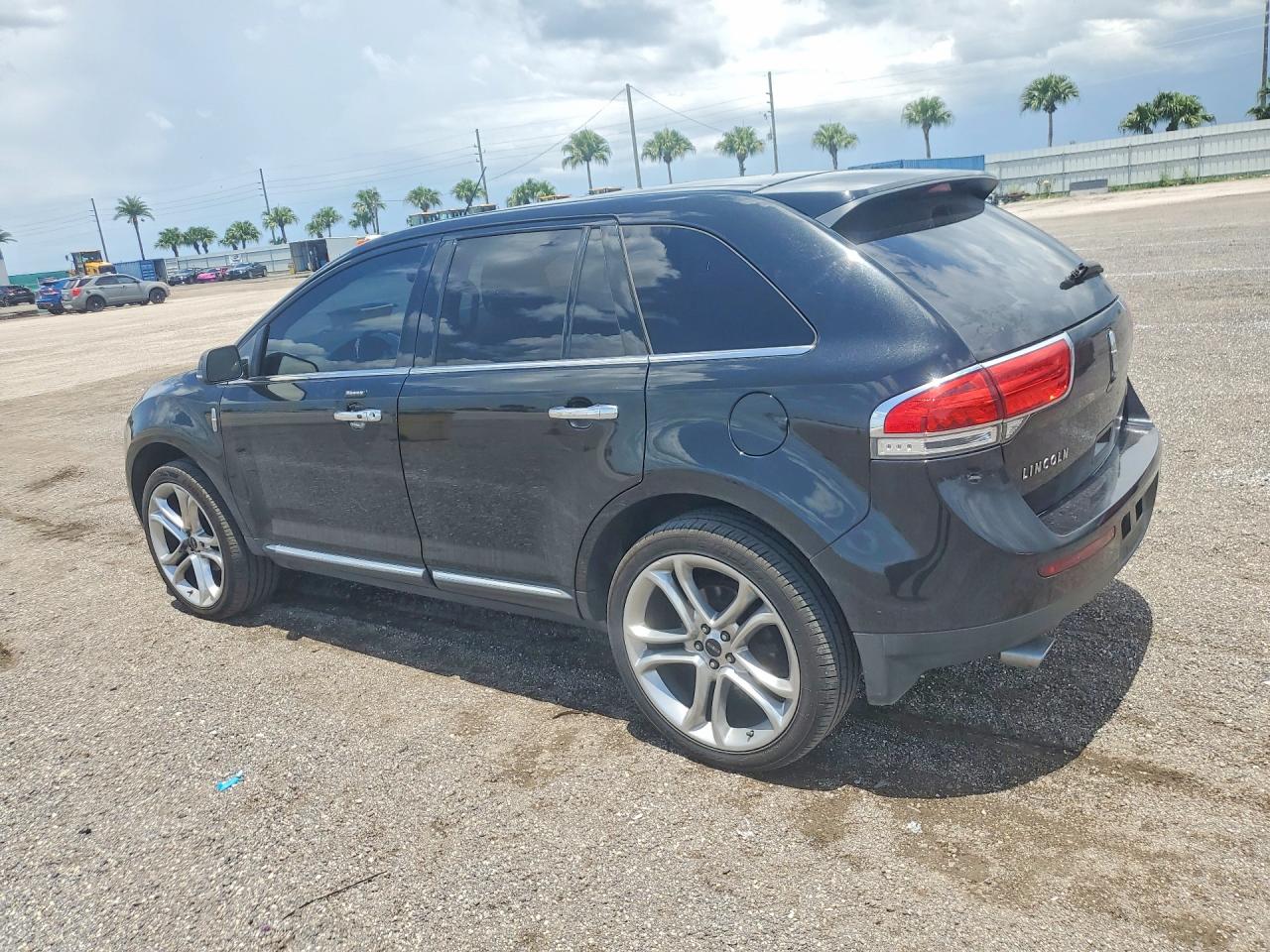 2013 Lincoln Mkx Black vin: 2LMDJ6JK5DBL35955