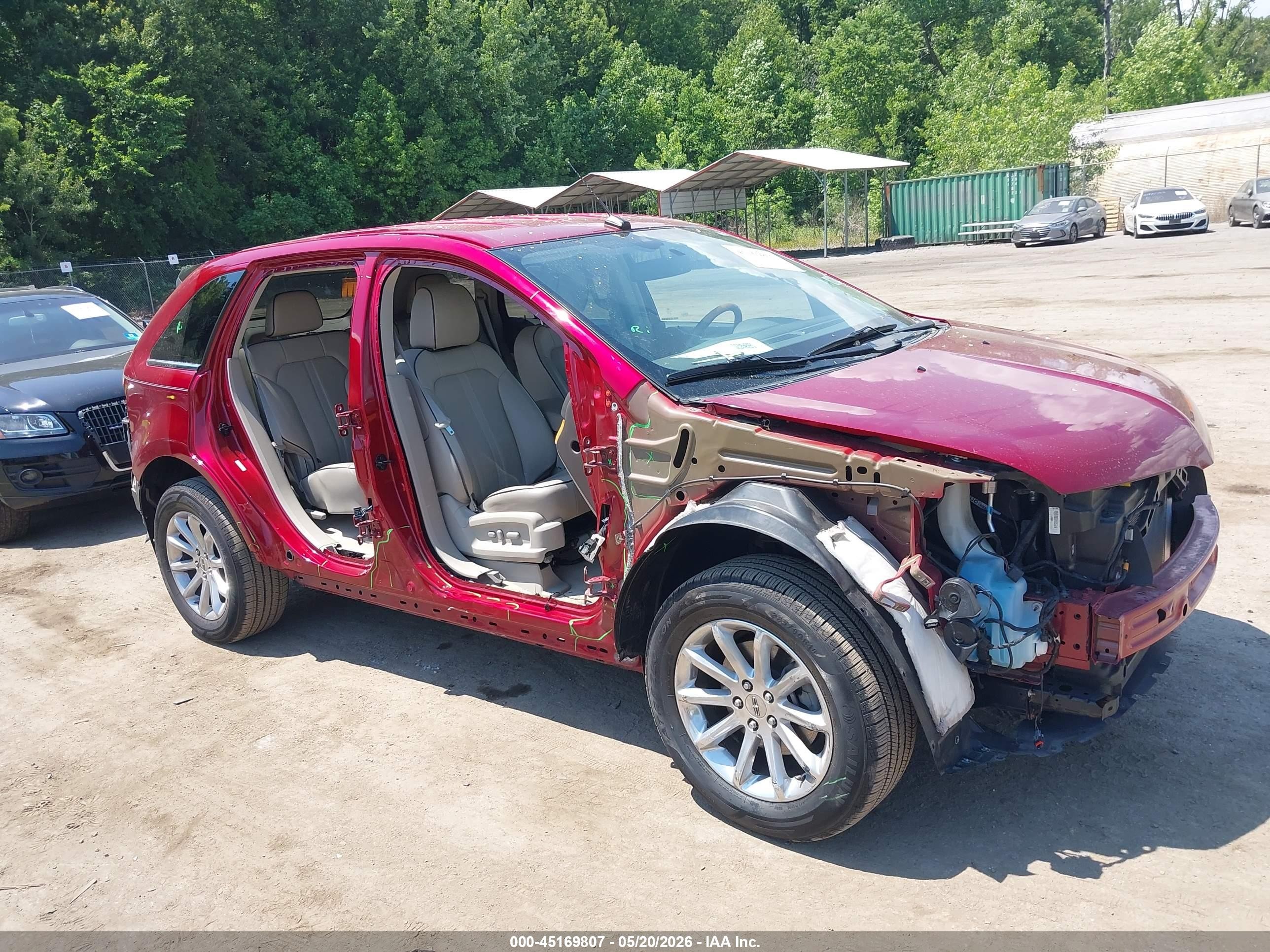 2013 Lincoln Mkx   Red vin: 2LMDJ6JK5DBL39892