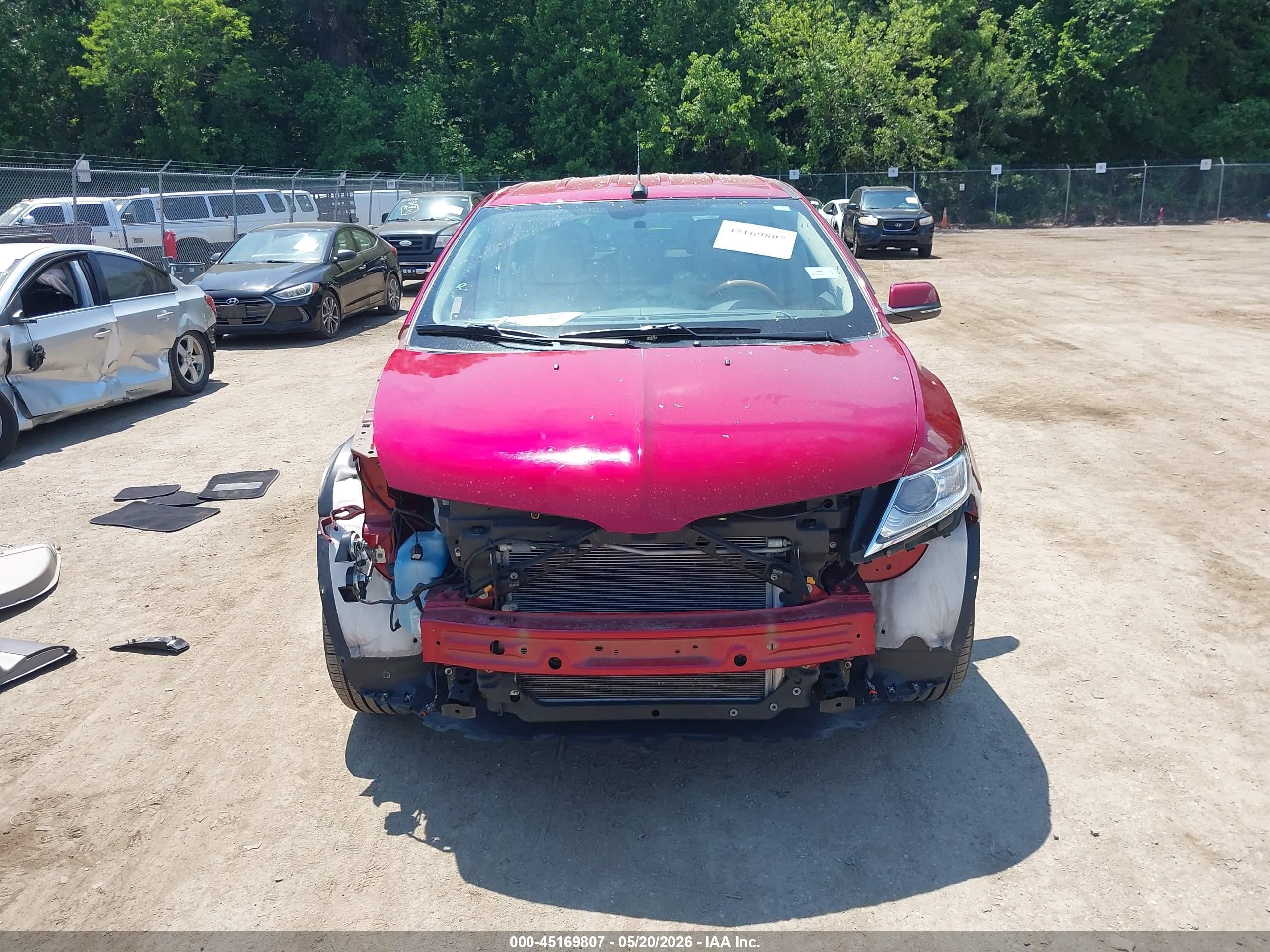 2013 Lincoln Mkx   Red vin: 2LMDJ6JK5DBL39892