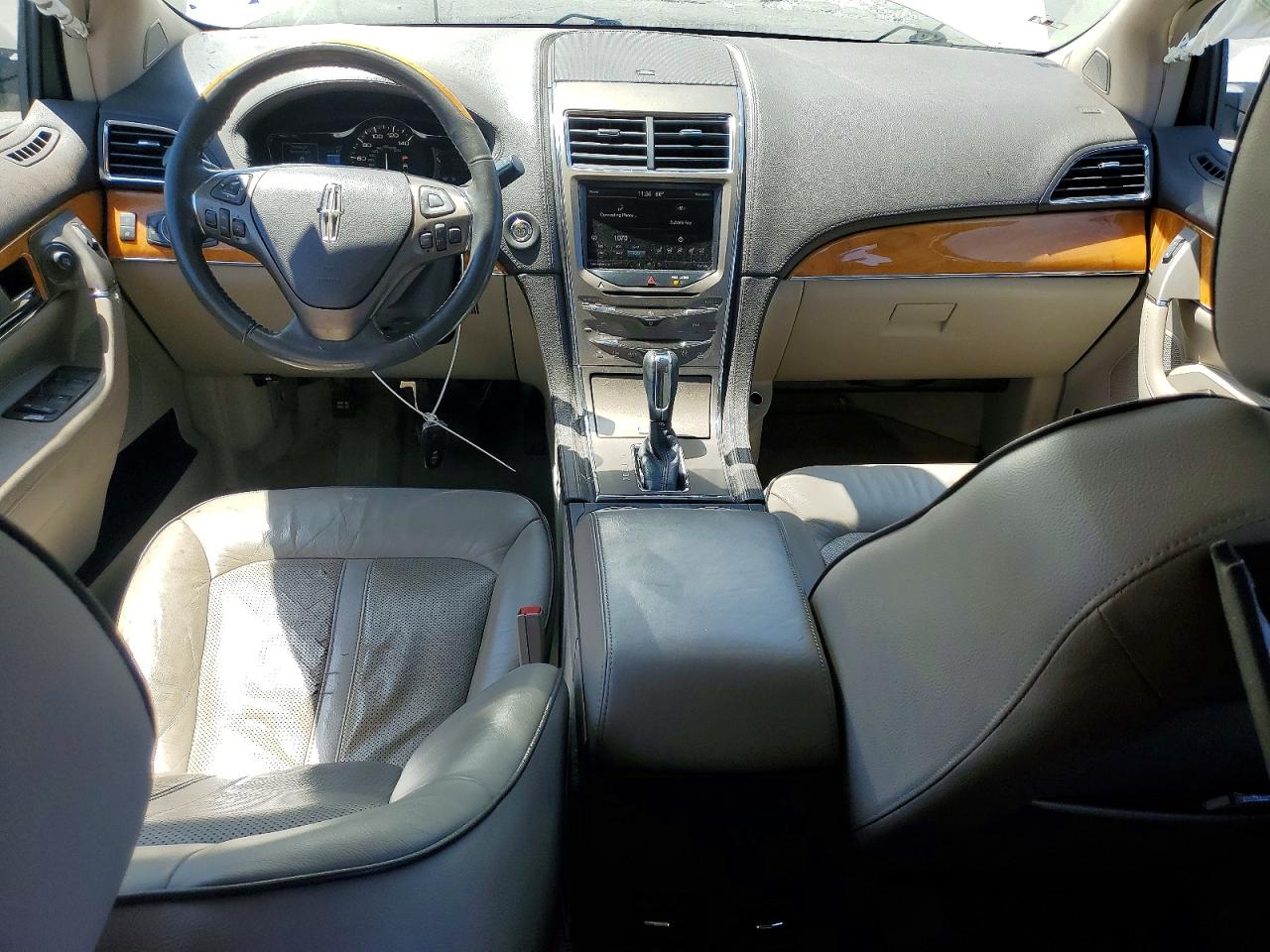 2013 Lincoln Mkx Белый vin: 2LMDJ6JK5DBL46499