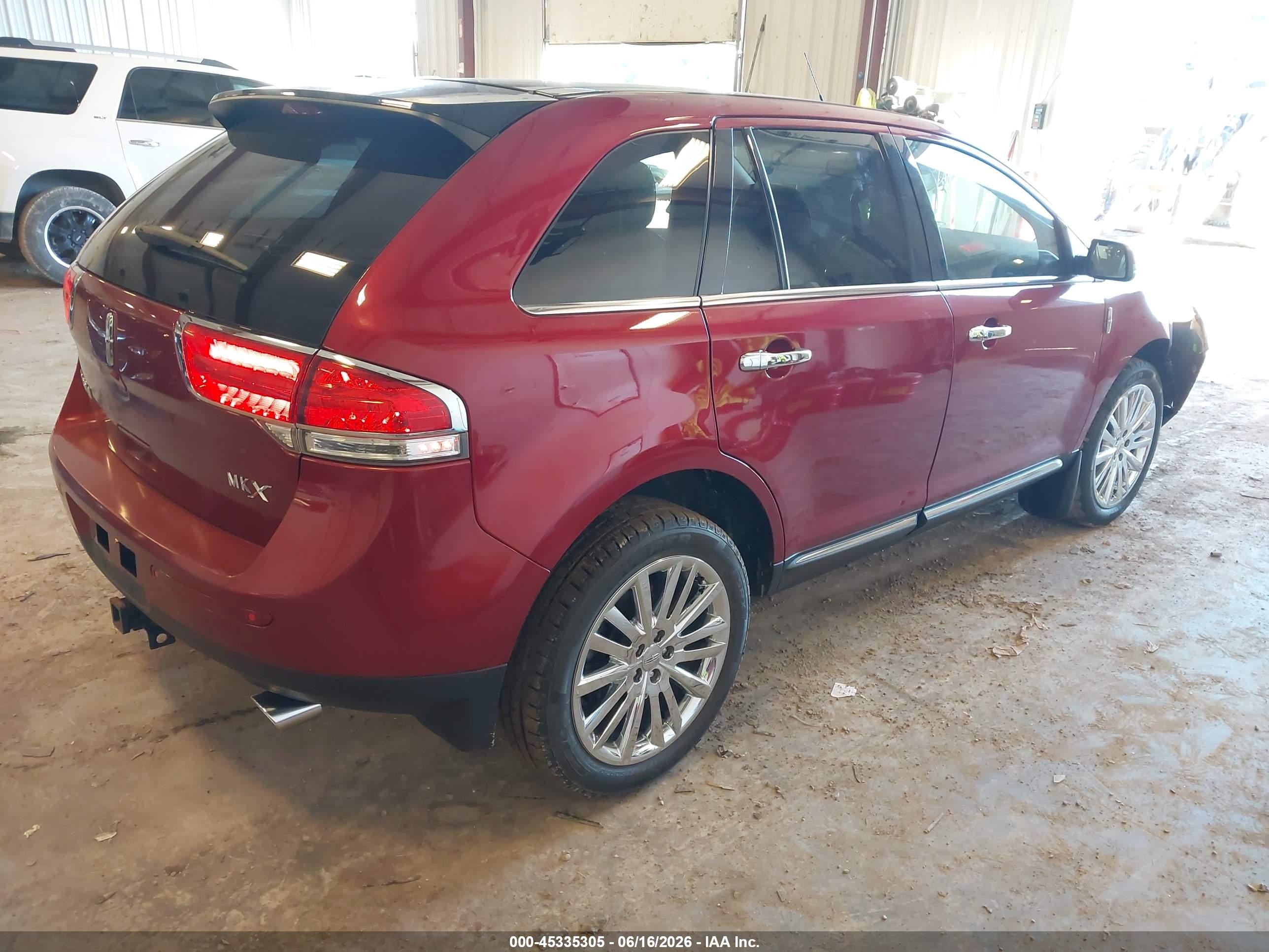 2014 Lincoln Mkx   Red vin: 2LMDJ6JK5EBL11642