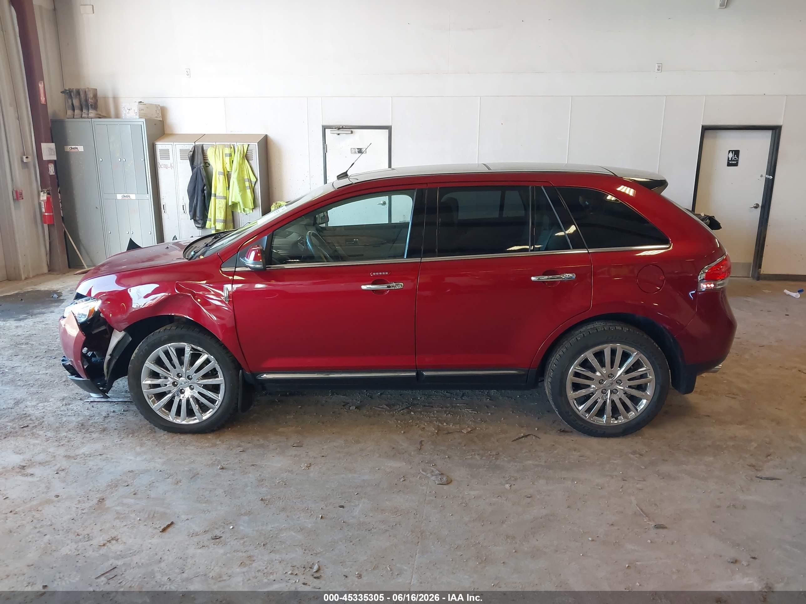 2014 Lincoln Mkx   Red vin: 2LMDJ6JK5EBL11642