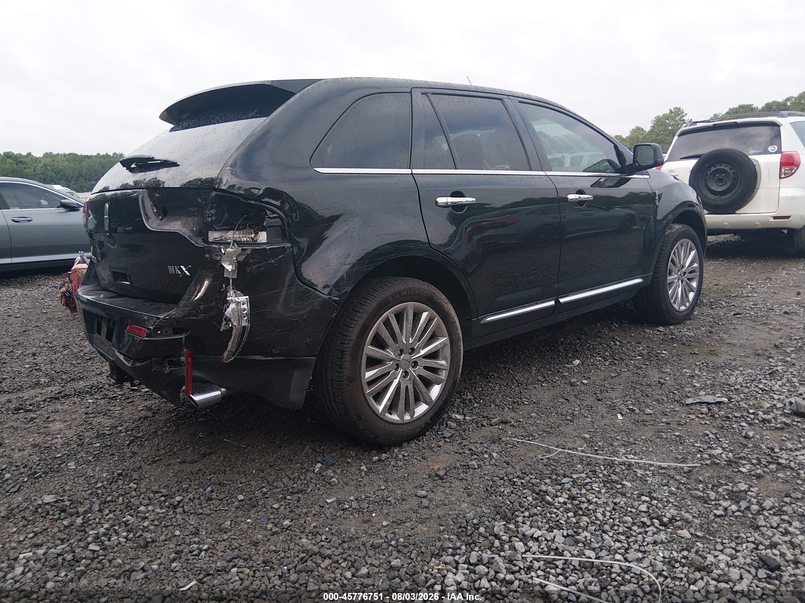 2011 Lincoln Mkx   Black vin: 2LMDJ6JK6BBJ09341