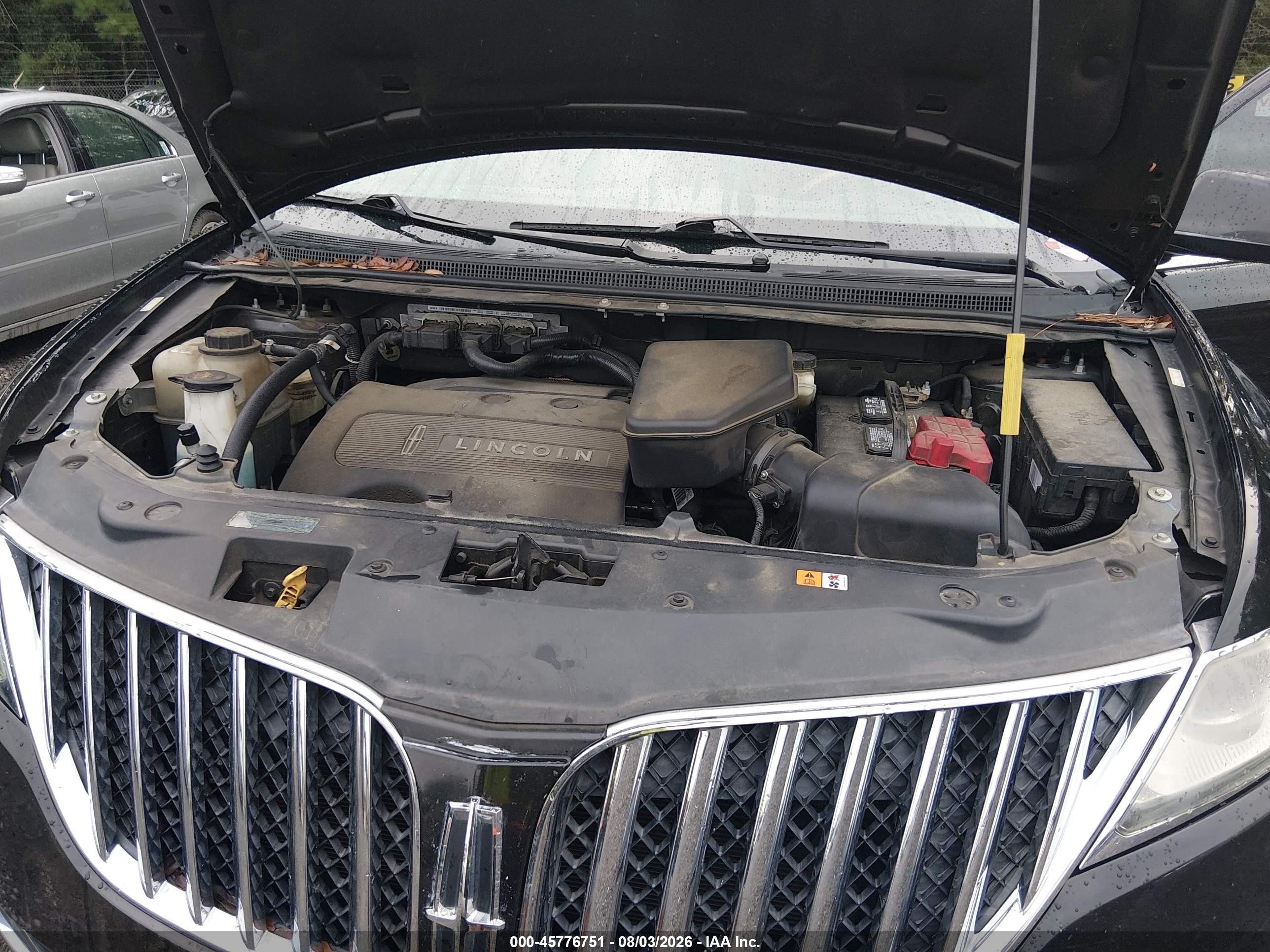2011 Lincoln Mkx   Black vin: 2LMDJ6JK6BBJ09341