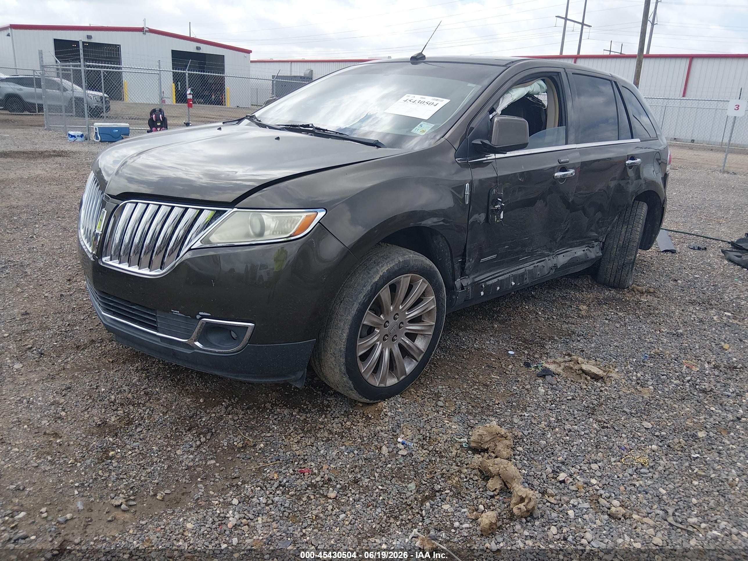 2011 Lincoln Mkx   Brown vin: 2LMDJ6JK6BBJ13812