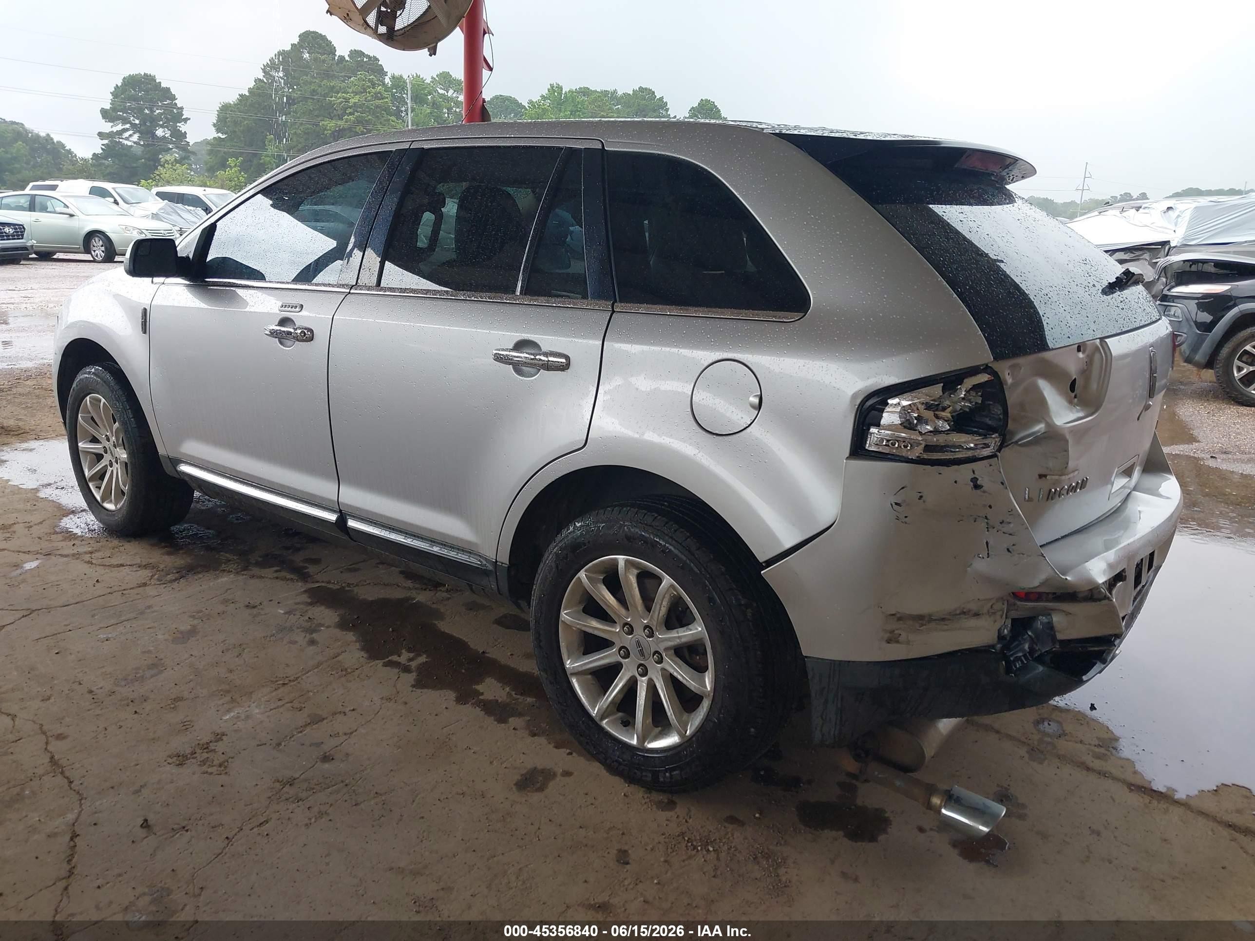 2011 Lincoln Mkx Silver vin: 2LMDJ6JK6BBJ26995