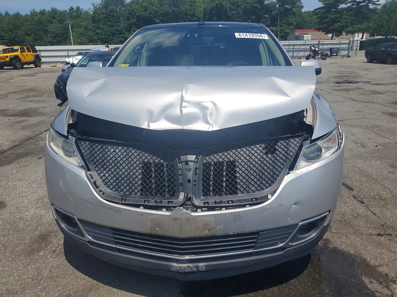 2011 Lincoln Mkx Silver vin: 2LMDJ6JK6BBJ28441