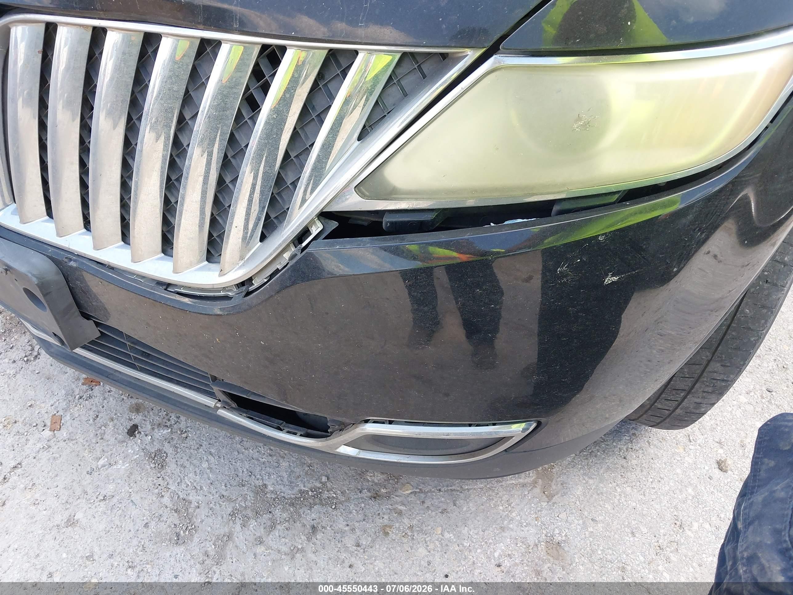 2011 Lincoln Mkx   Black vin: 2LMDJ6JK6BBJ31632