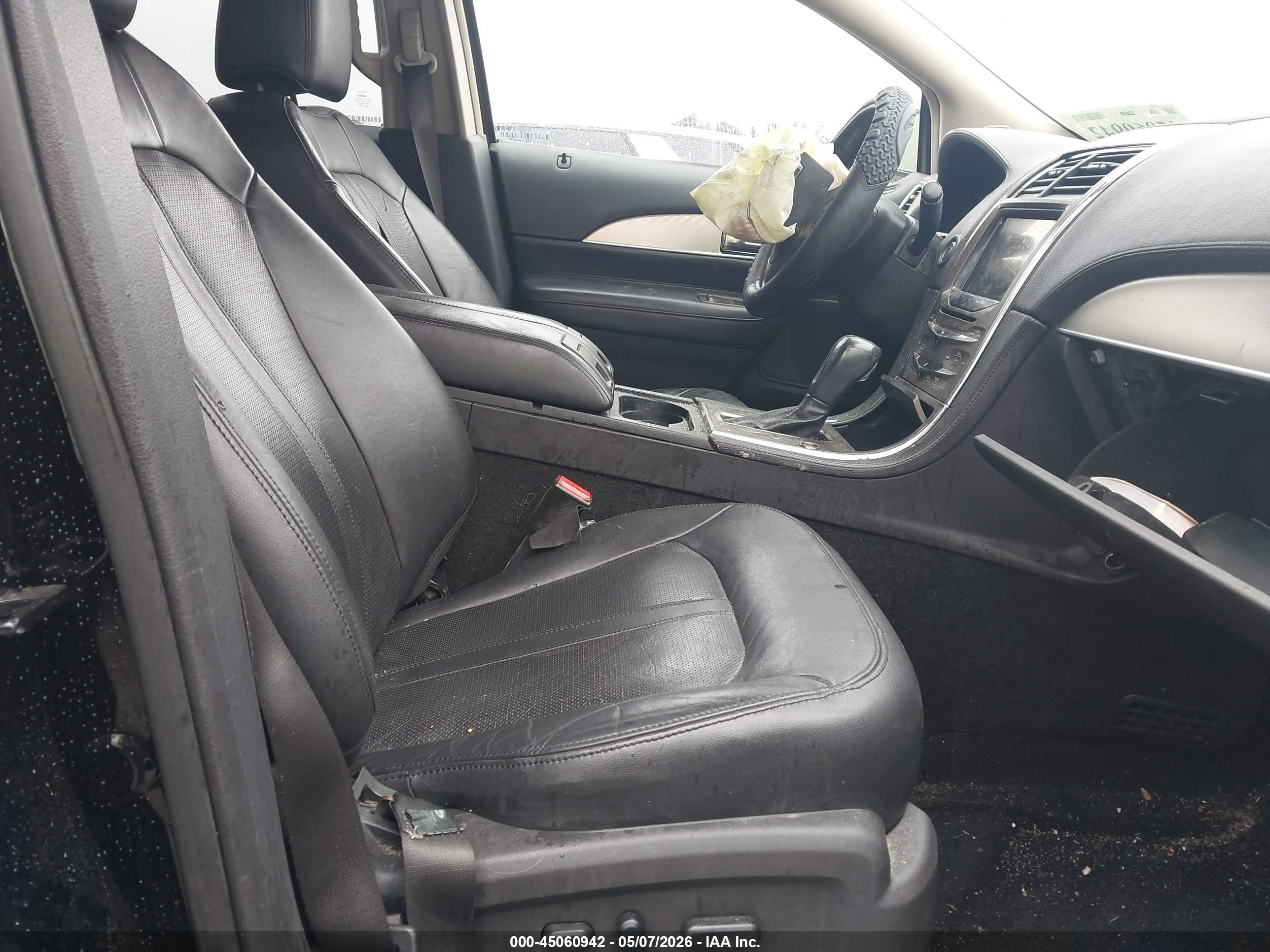 2012 Lincoln Mkx   Black vin: 2LMDJ6JK6CBL01635