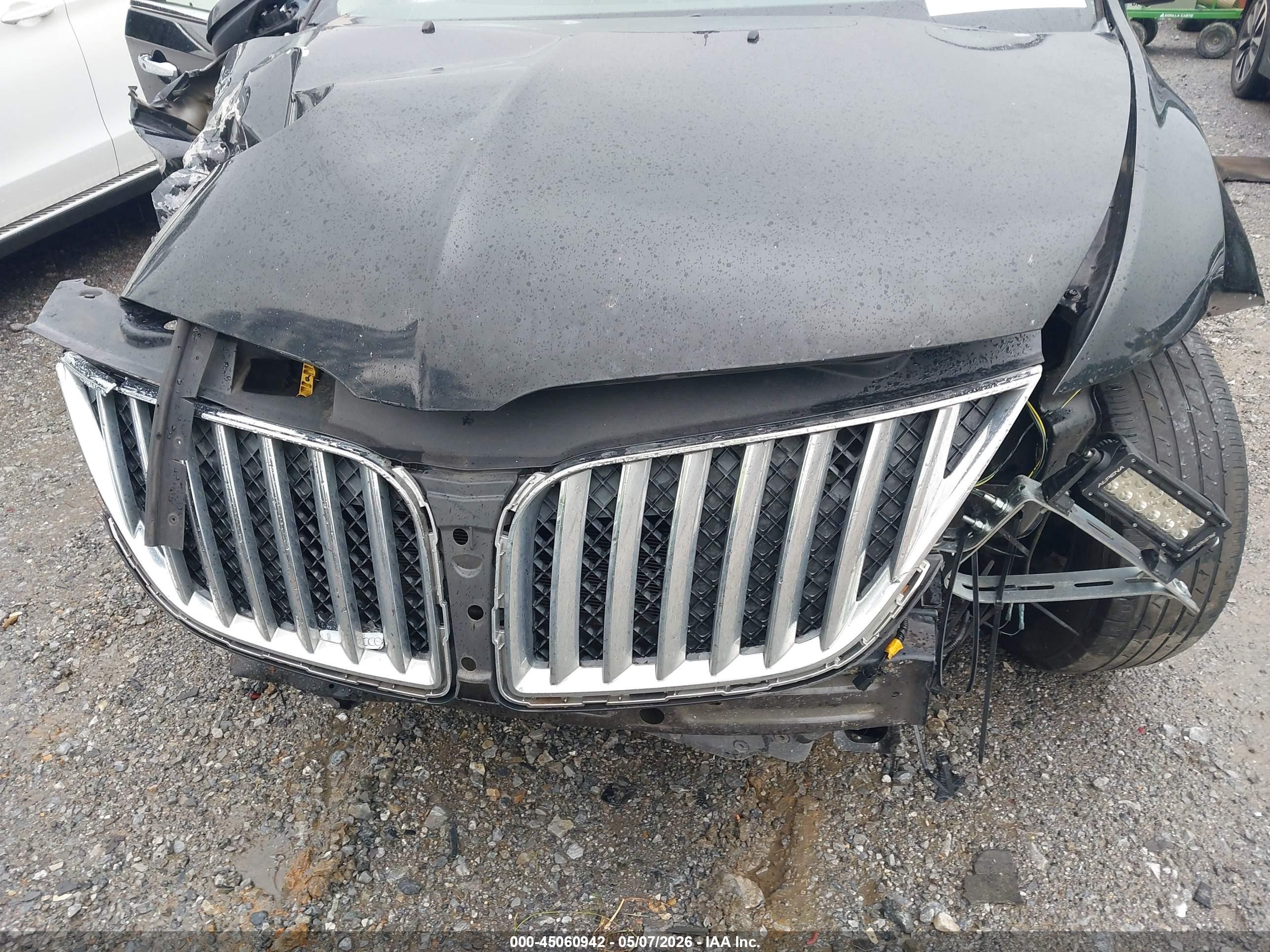2012 Lincoln Mkx   Black vin: 2LMDJ6JK6CBL01635