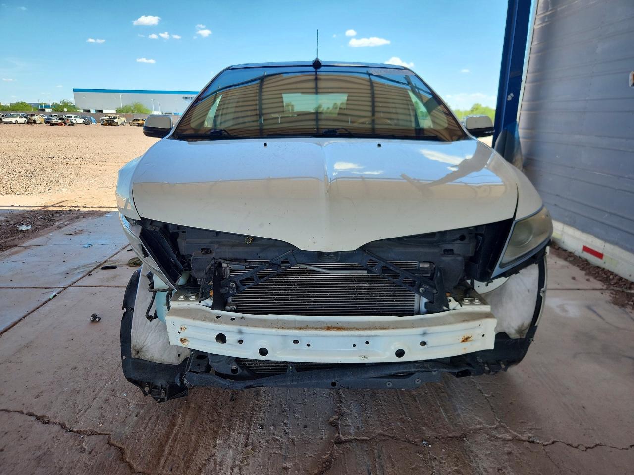 2012 Lincoln Mkx White vin: 2LMDJ6JK6CBL12439