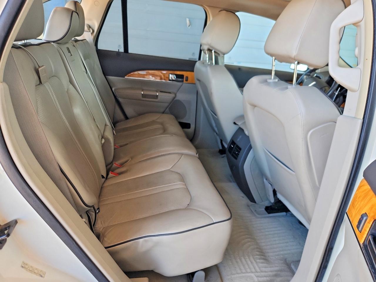 2012 Lincoln Mkx White vin: 2LMDJ6JK6CBL12439