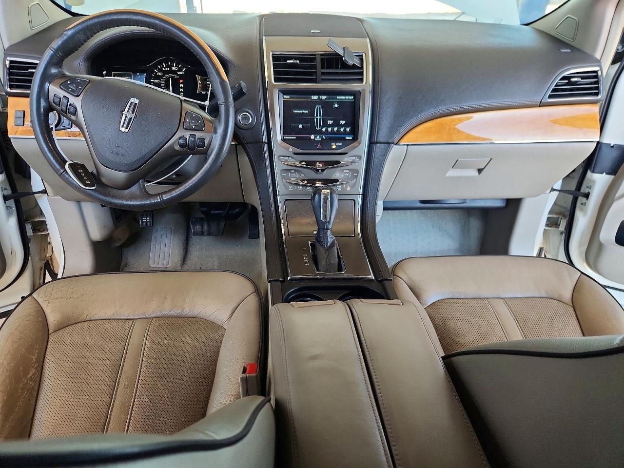 2012 Lincoln Mkx White vin: 2LMDJ6JK6CBL12439