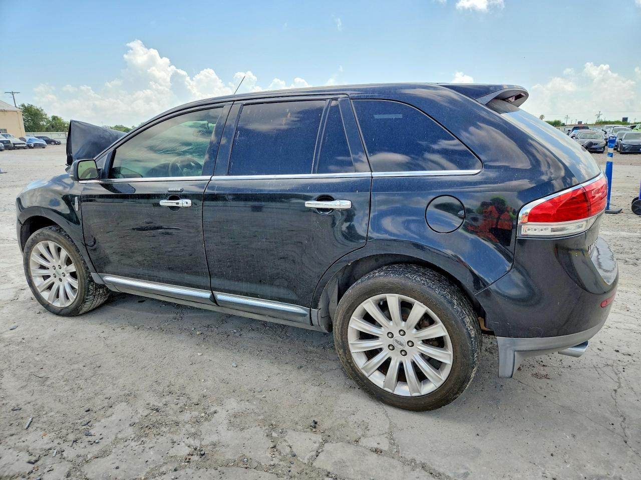 2012 Lincoln Mkx Black vin: 2LMDJ6JK6CBL17463