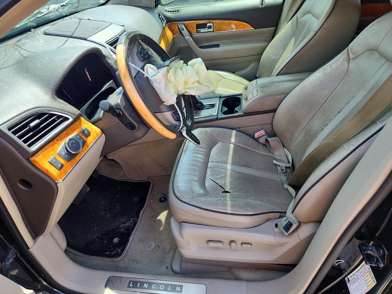 2012 Lincoln Mkx Black vin: 2LMDJ6JK6CBL17463