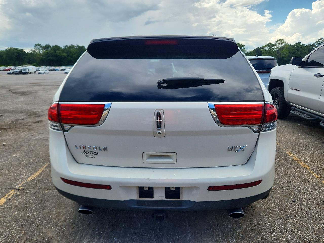 2013 Lincoln Mkx White vin: 2LMDJ6JK6DBL20509
